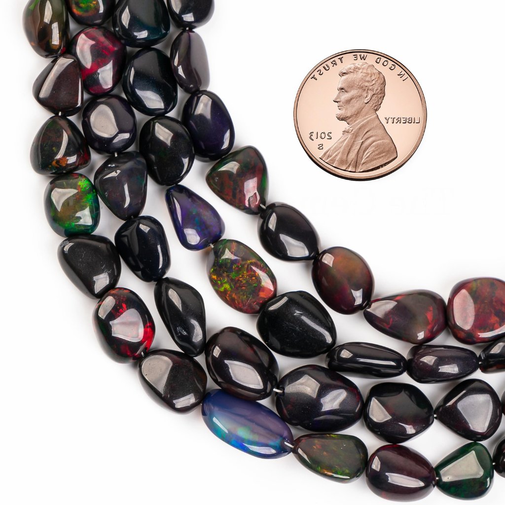 Ethiopian Opal Beads Gemstone Ethiopian Opal Spinal Beads Women's Love