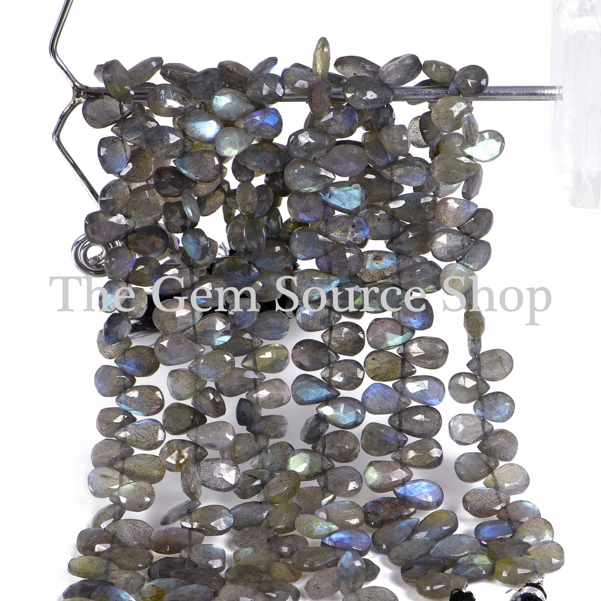 Labradorite Beads, Labradorite Faceted Beads, Labradorite Pear Shape Beads, Labradorite Gemstone