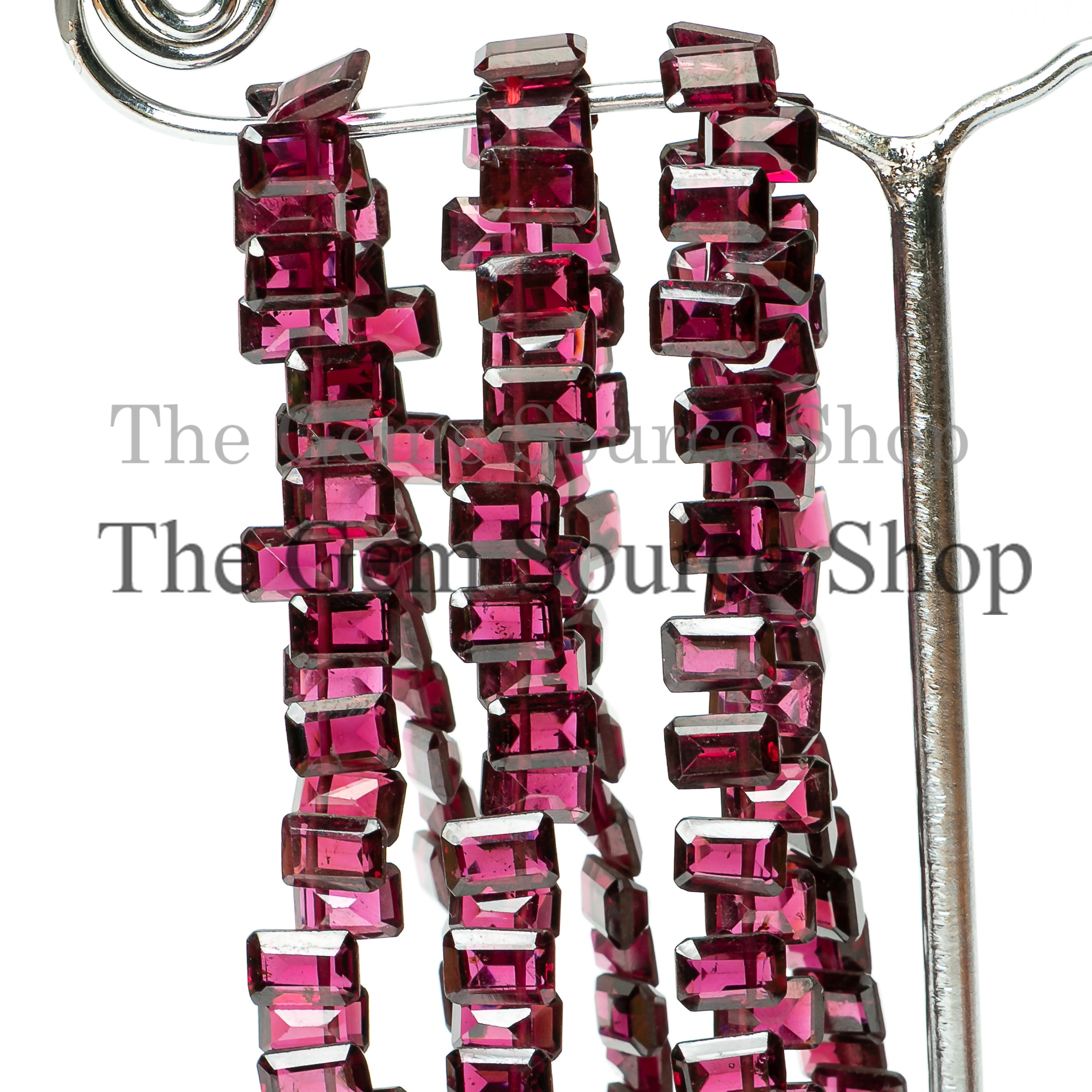 Rhodolite Garnet 3.50x5.50-3.50x6mm Briolette cut Long Cushion Beads, Rhodolite Garnet Beads, Rhodolite Garnet, Garnet Beads,Cushion Beads
