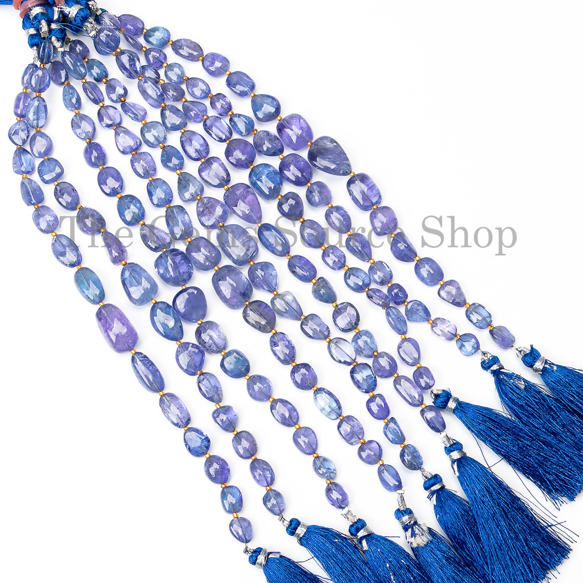 Top Quality Tanzanite Smooth Nugget Beads, Tanzanite Plain Nugget Beads, Natural Tanzanite Beads