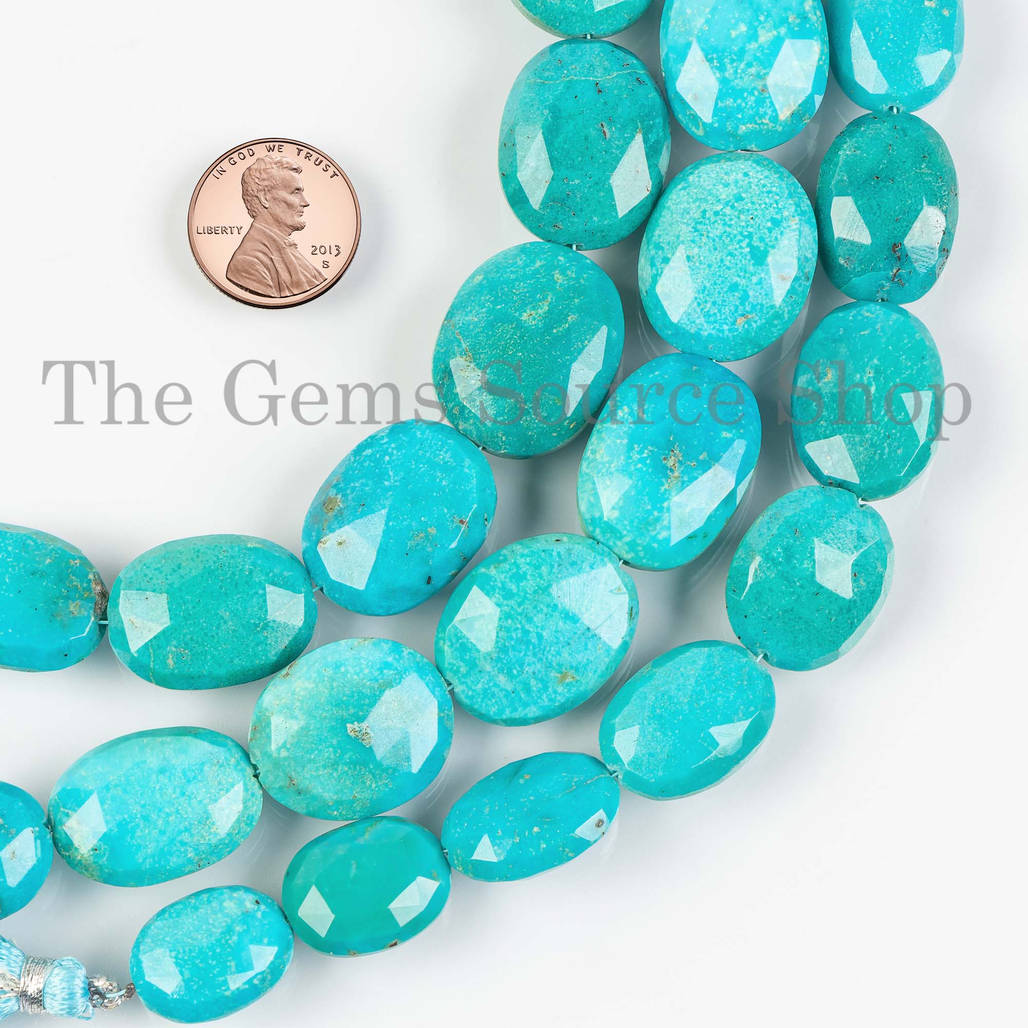 Turquoise Faceted Oval Beads, Turquoise Beads, 13x16-17x22mm Turquoise Gemstone, Turquoise Oval Briolette, Turquoise Wholesale
