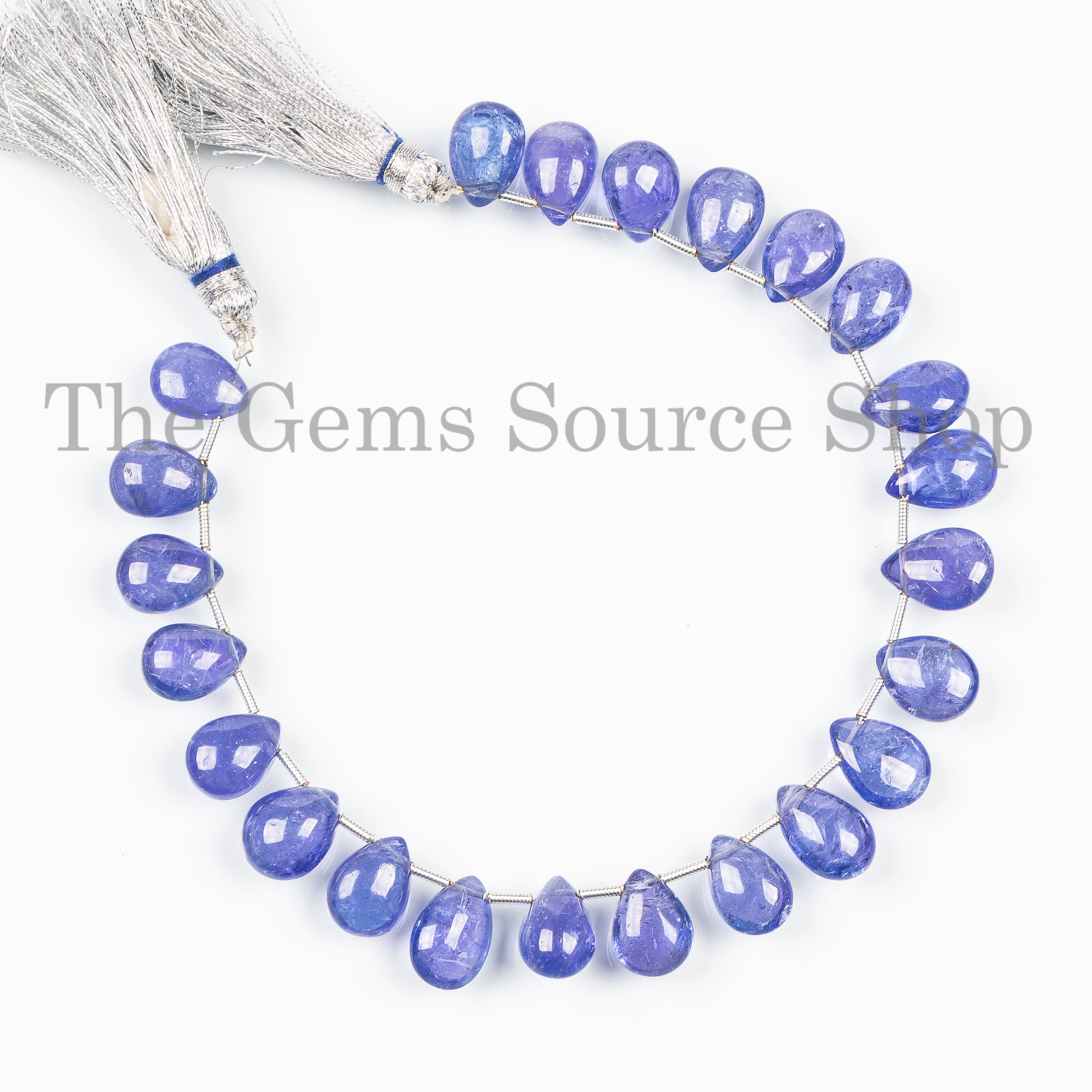 Natural Tanzanite Smooth Beads, Tanzanite Pear Shape Beads, Tanzanite Plain Beads, Smooth Pear Beads, 8X11-8.5X12.5mm Tanzanite Beads