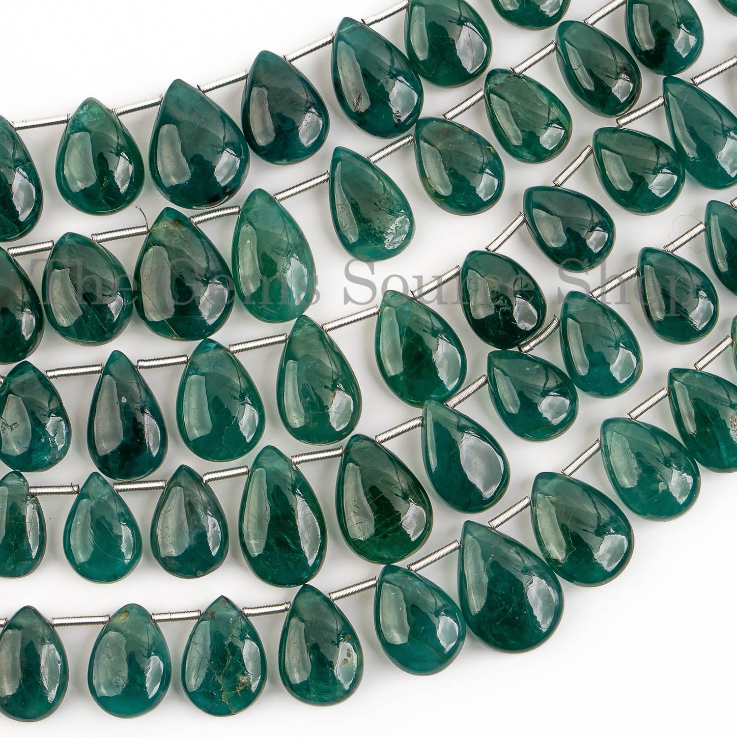 Top Quality Grandidierite Plain Pear Shape Gemstone Beads