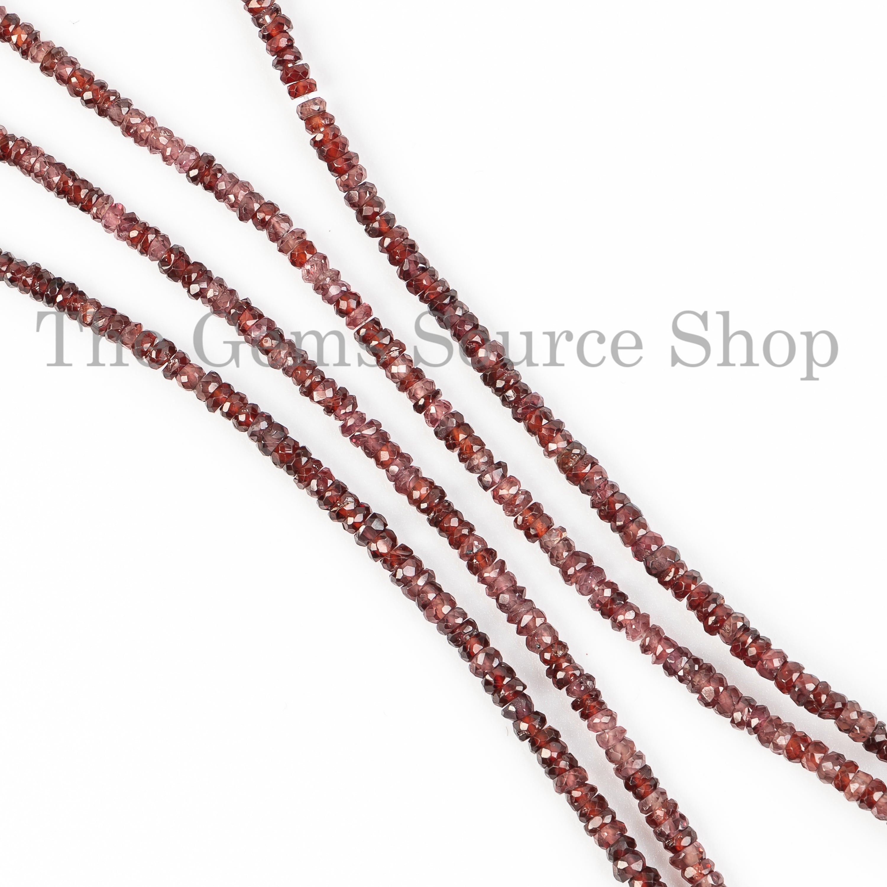 Rare Red Sapphire Beads, Sapphire Rondelle Beads, Sapphire Faceted Beads, Sapphire Gemstone Beads