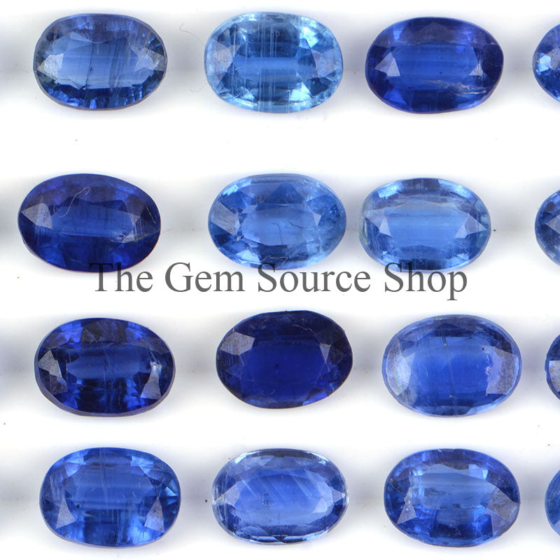 Natural Kyanite Cut Stone, Kyanite Oval Shape  Cut Stone, Kyanite Loose Gemstone, Wholesale Gemstone