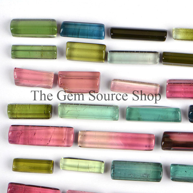 Tourmaline Smooth Pipe/Tube Undrilled, Tourmaline Fancy Shape Loose Sticks, AAA Quality