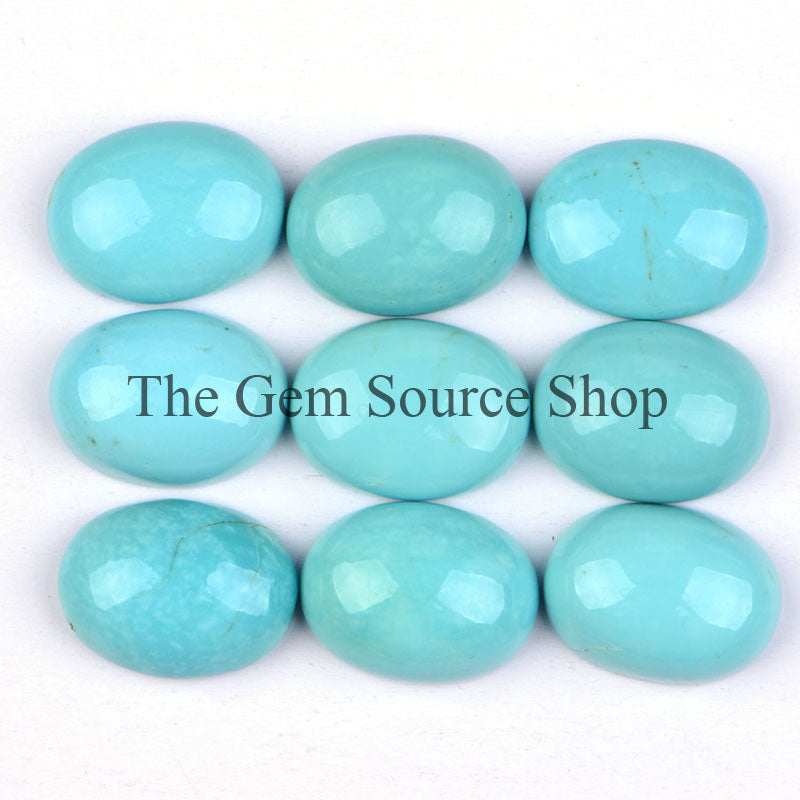 Super Top Quality Turquoise Cabs, Turquoise Smooth Oval Cabochons, Loose Turquoise Stone