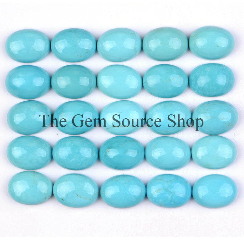 Super Top Quality Natural Turquoise Cabochons, Turquoise Oval Cabs, Turquoise Loose Gemstone