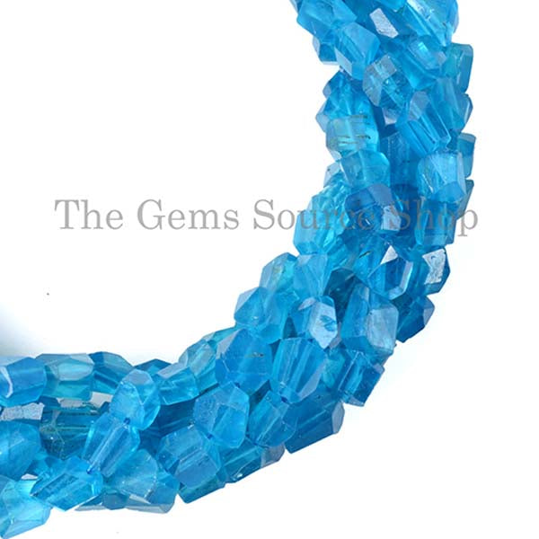 Natural Apatite Gemstone Beads