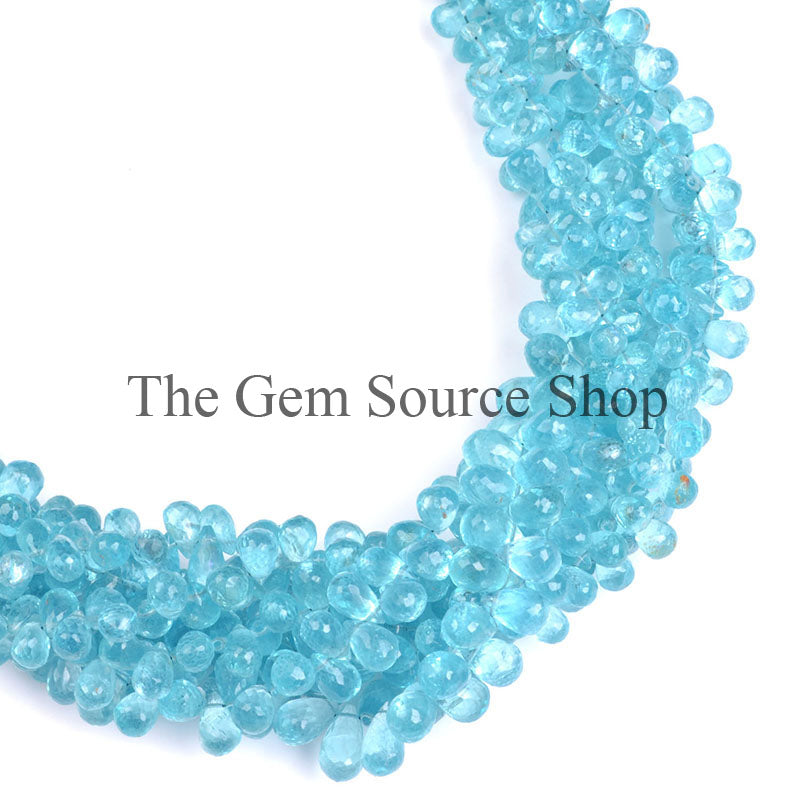 Apatite Beads, Apatite Drops Shape Beads, Apatite Faceted Beads, Apatite Gemstone Beads