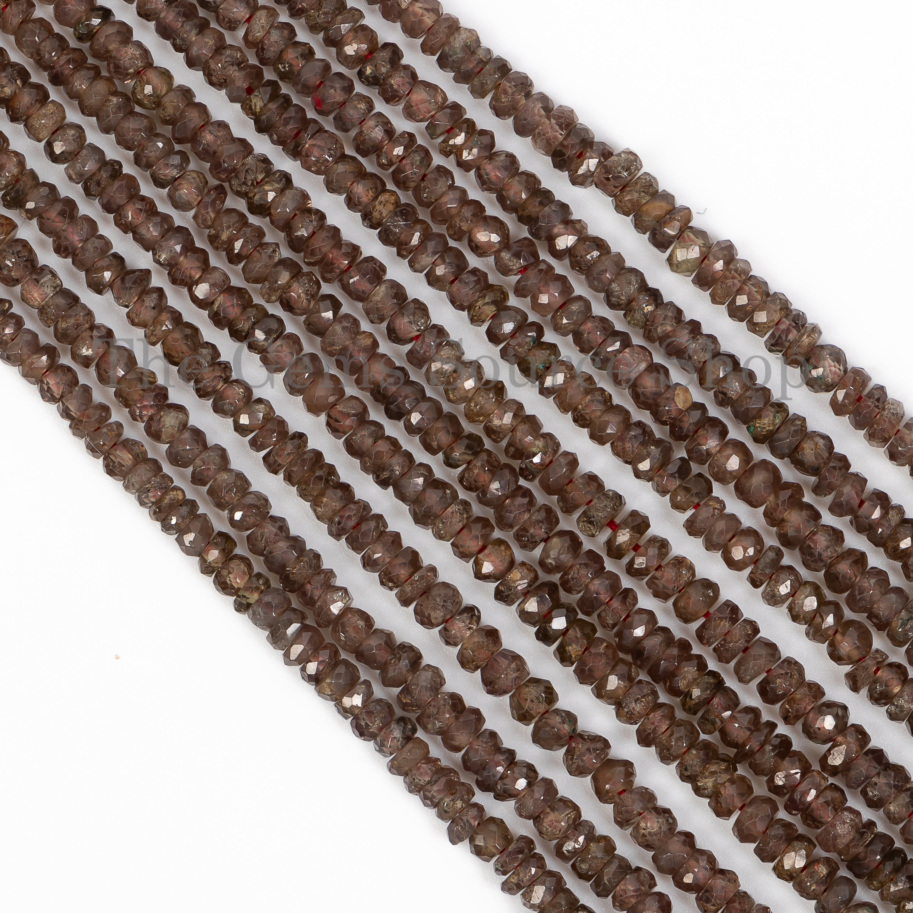 3-5 mm color change garnet faceted rondelle shape beads TGS-4752