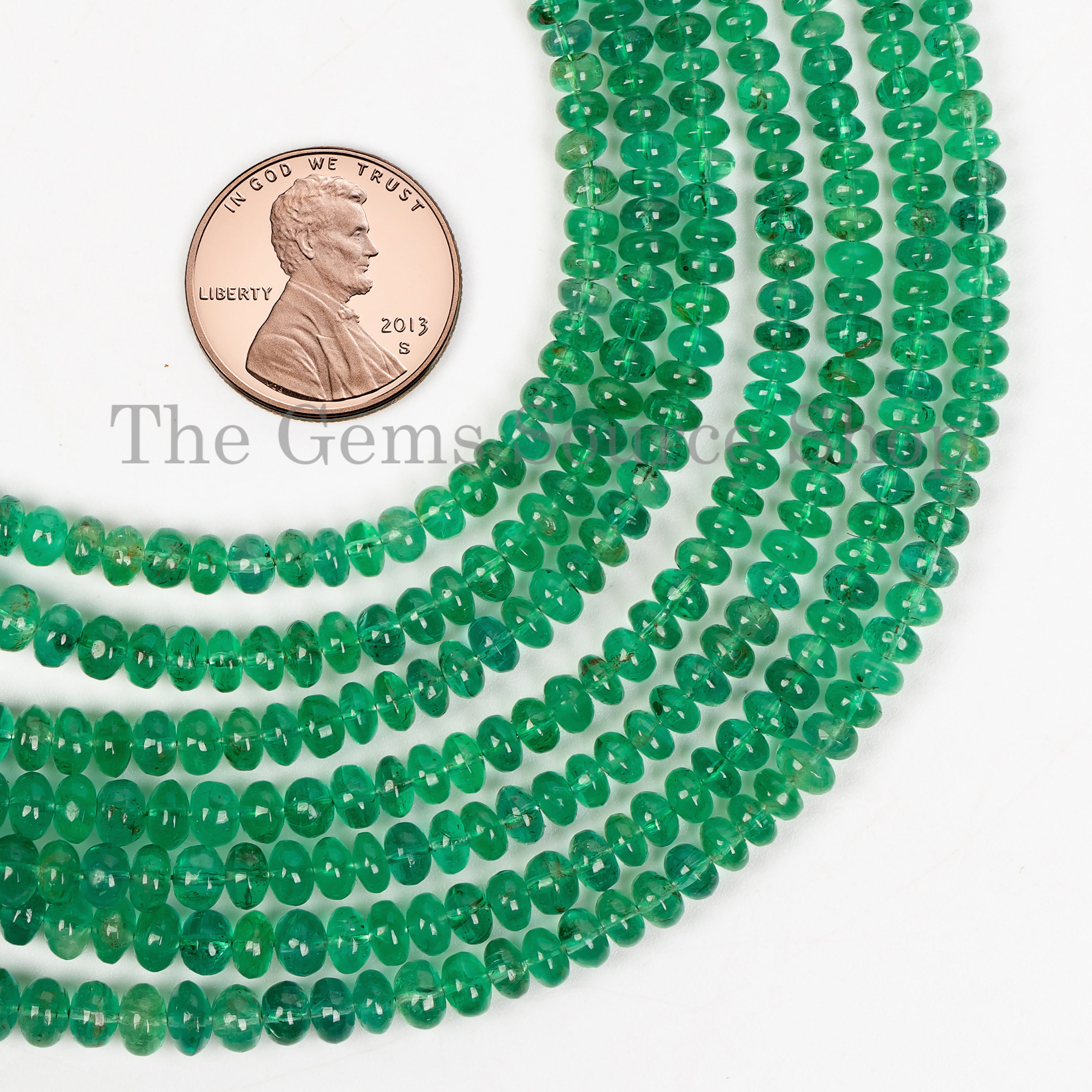 Natural Colombian Emerald Rondelles, Emerald Smooth Rondelle Beads, Emerald Rondelle Beads, Emerald Smooth Beads