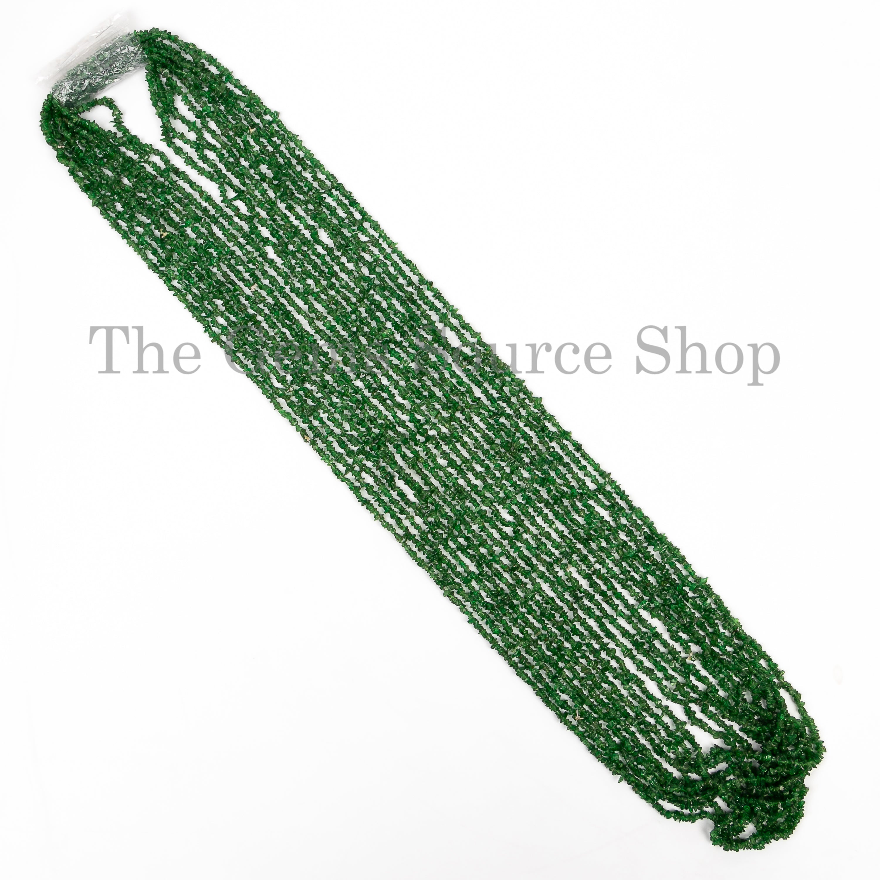 Green Tsavorite Chip Shape Gemstone Beads Tsavorite Beads TGS-2100