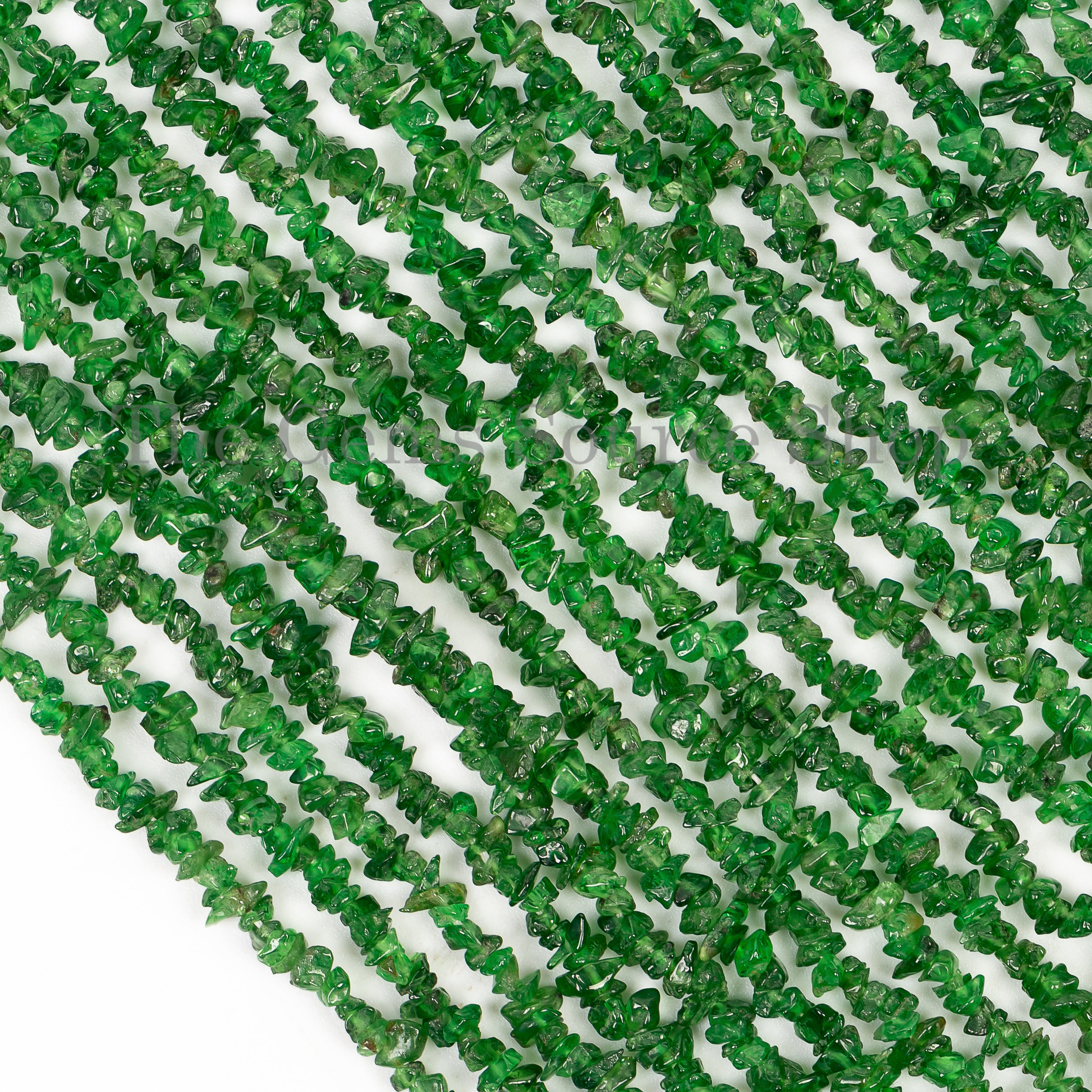 Faceted Chips Gemstone Beads