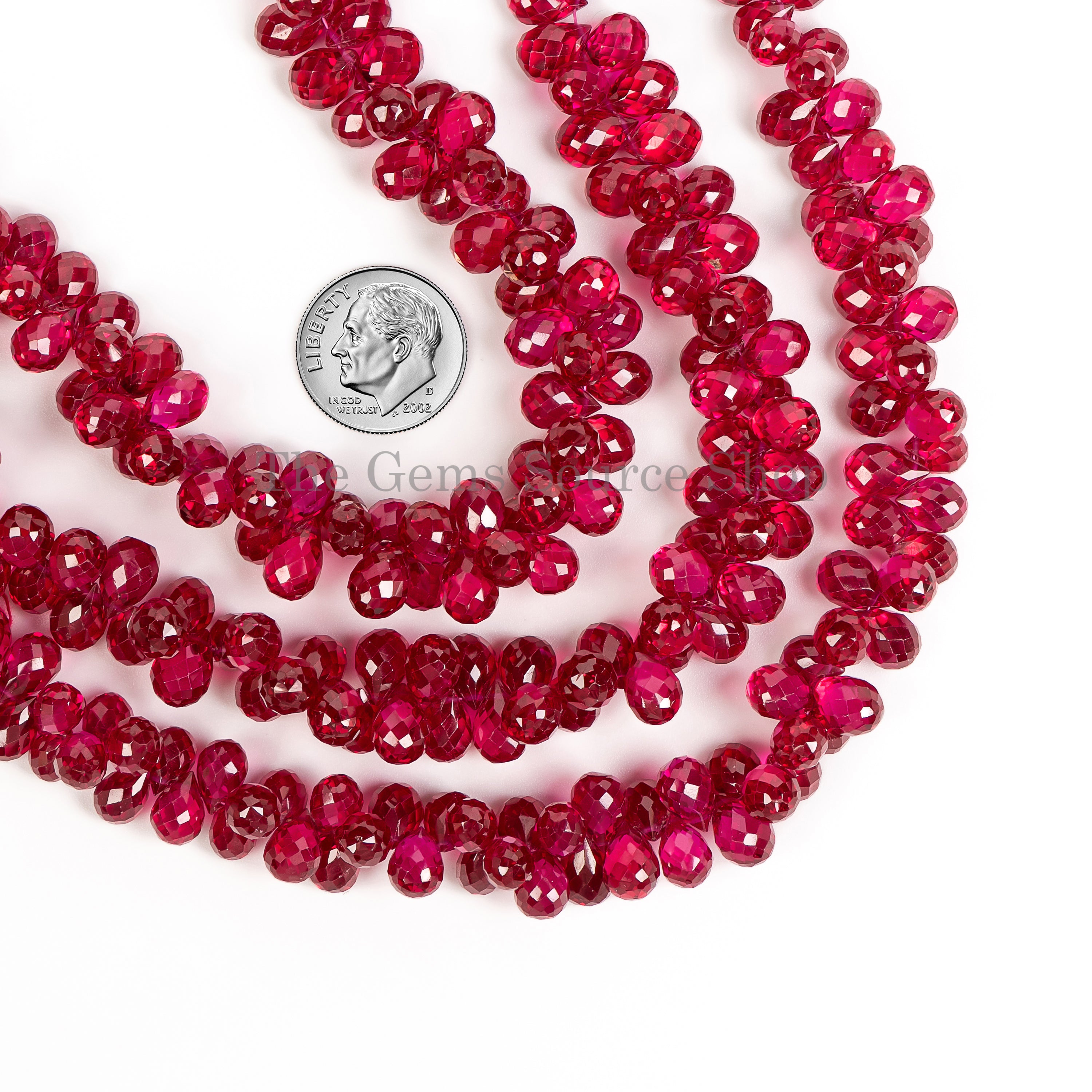 Ruby Cubic Zirconia 