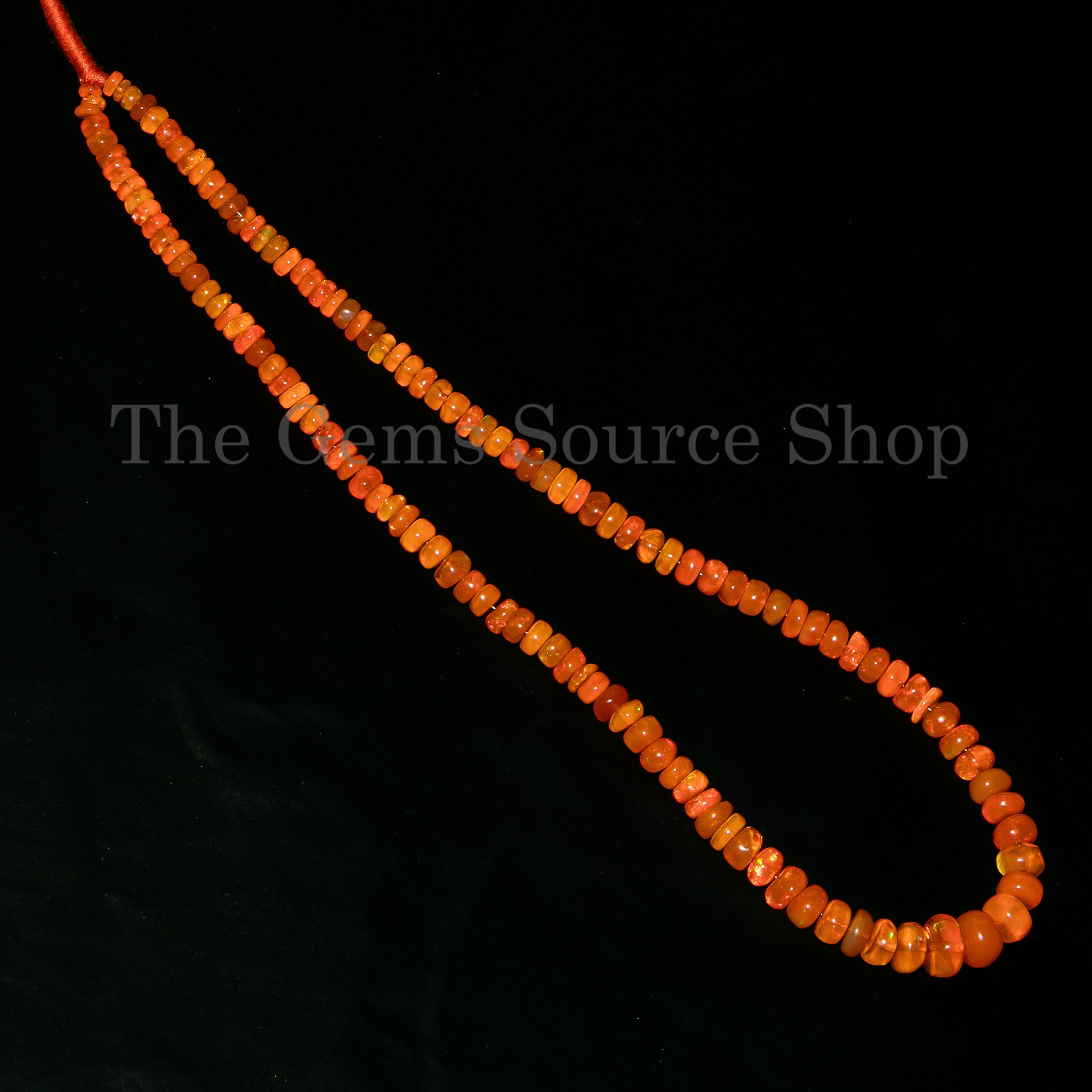  Dyed Ethiopian Opal Smooth Beads