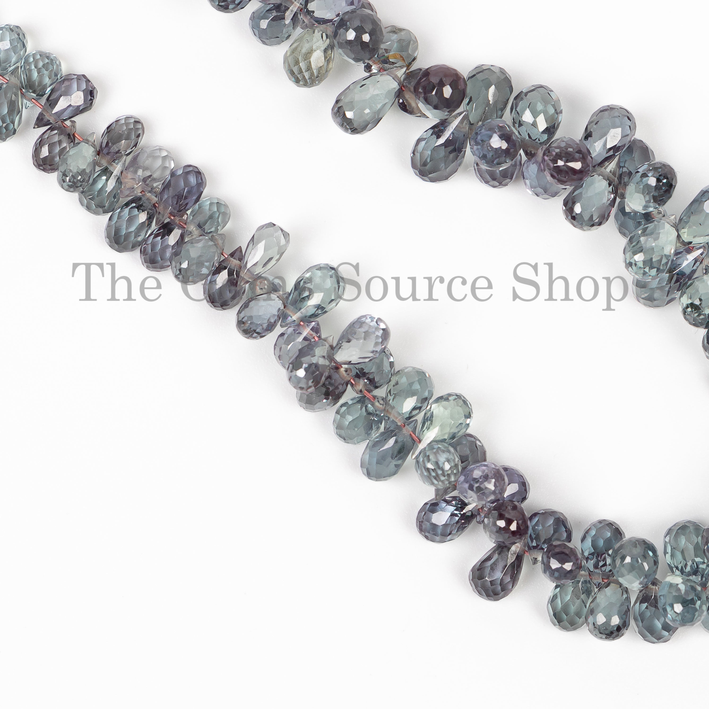 3x5.50-4.5x8mm Change Color Cubic Zirconia Faceted Drop Beads TGS-2533
