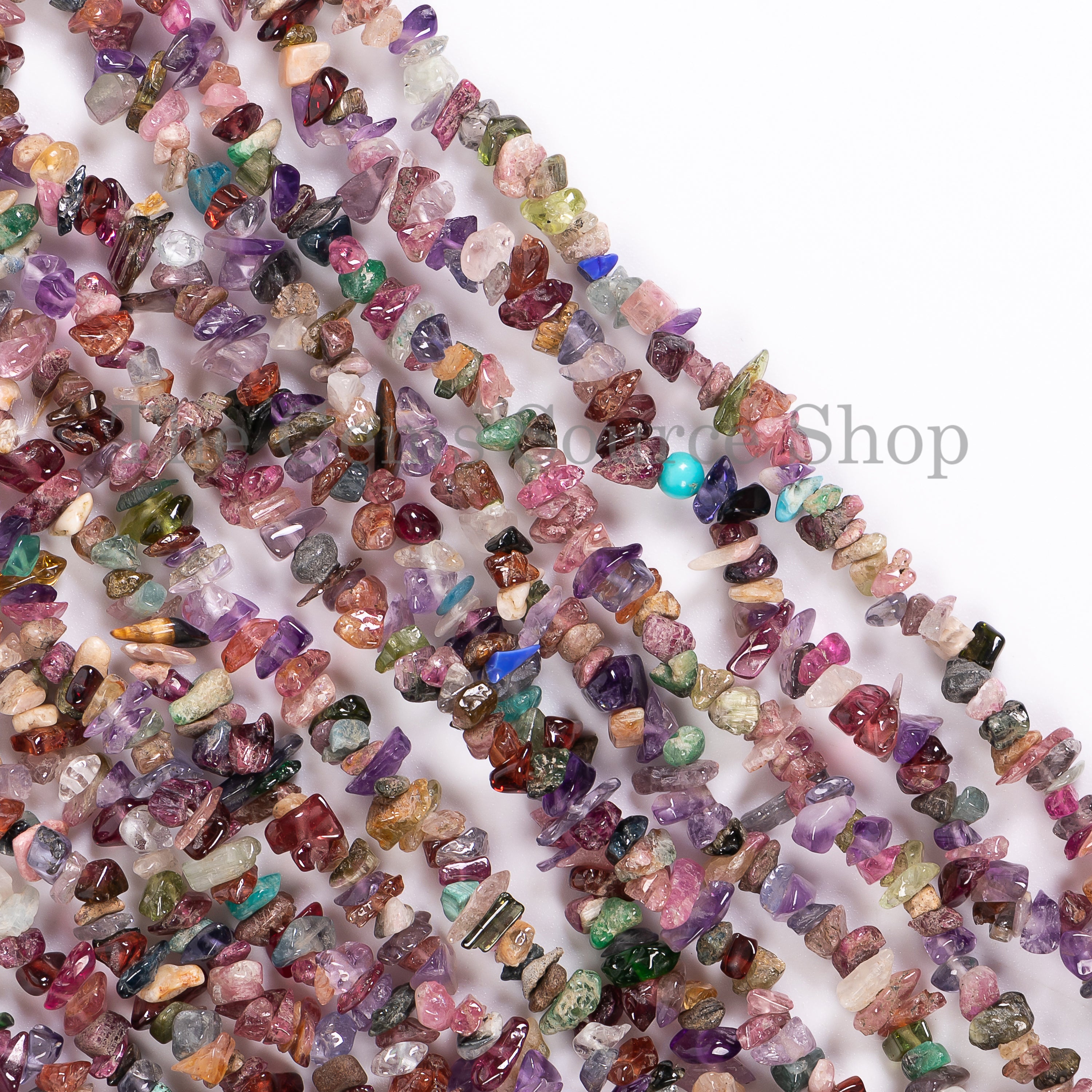 Multi Gemstone Polished Chips Nuggets Beads In Wholesale Price TGS-4696