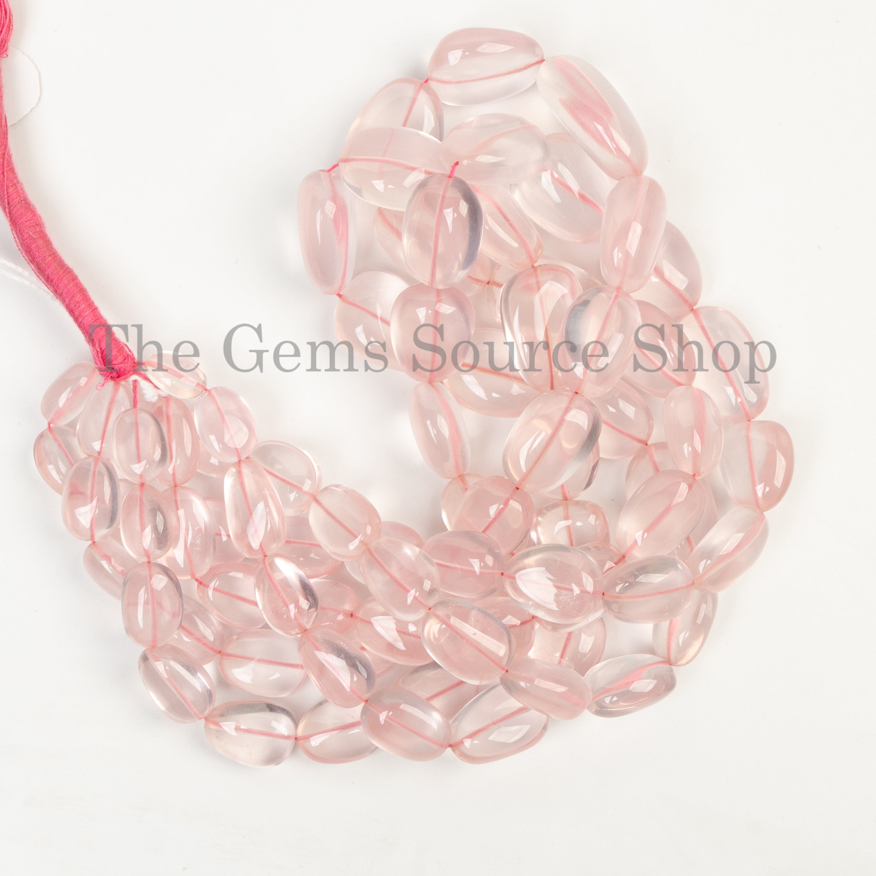 rose quartz seed beads Genuine Rose Quartz Plain Nuggets Beads Strand for Wholesale Jewelry – TheGemSource