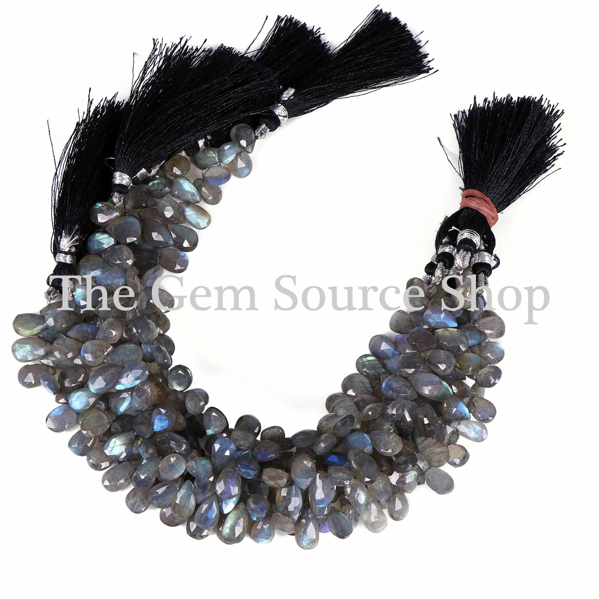 Labradorite Beads, Labradorite Faceted Beads, Labradorite Pear Shape Beads, Labradorite Gemstone