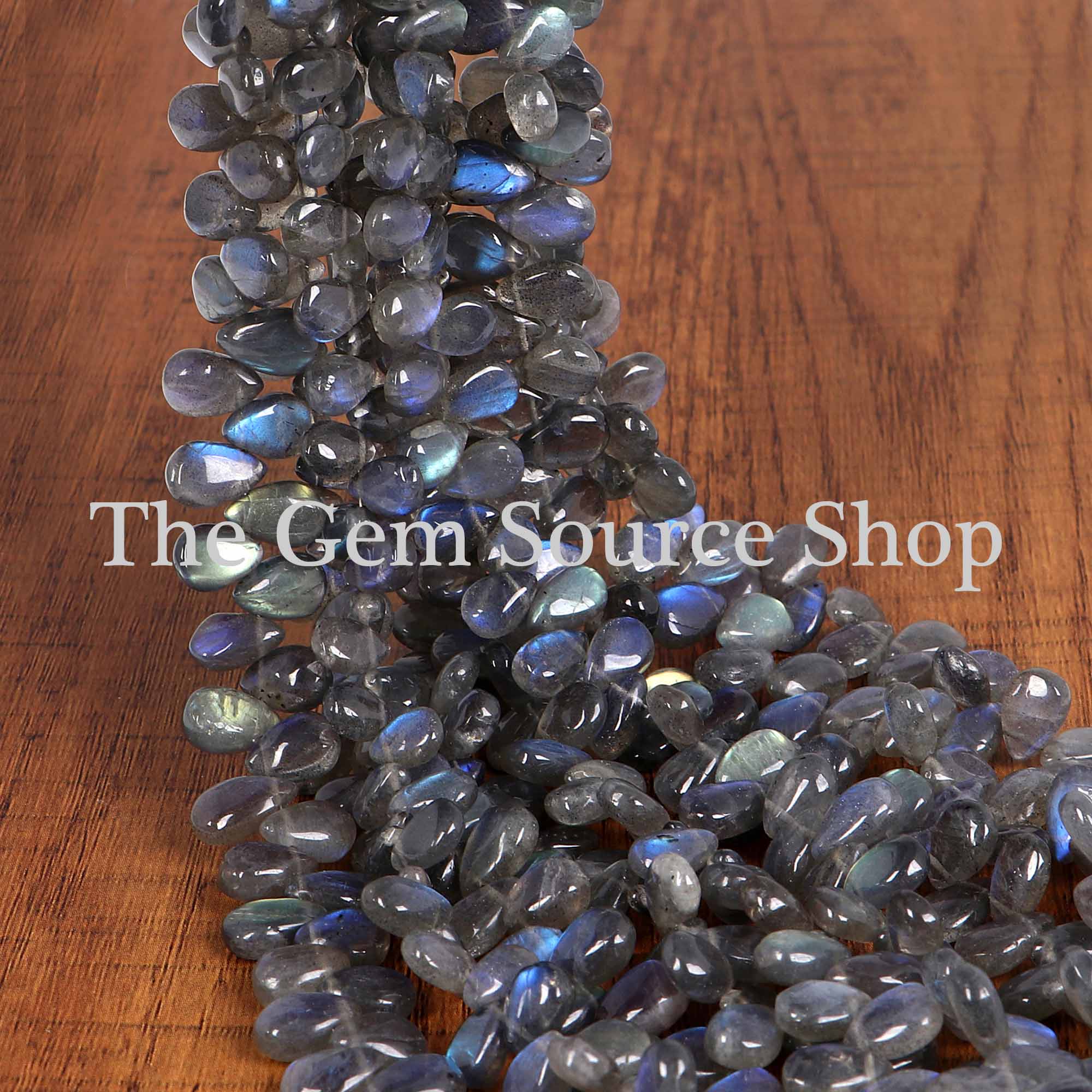 Natural Labradorite Beads, Labradorite Smooth Beads, Labradorite Pear Shape Beads, Wholesale Beads