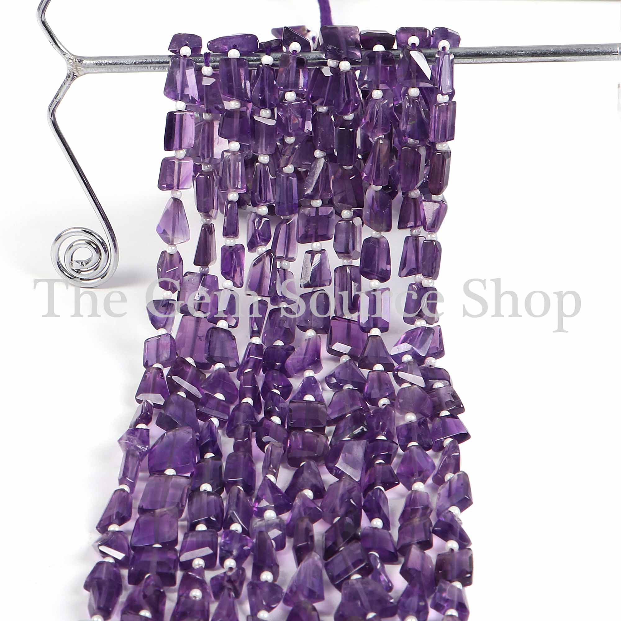 Natural Amethsyt Beads, Amethyst Faceted Nugget Beads, Amethyst Faceted Beads, Amethyst Gemstone