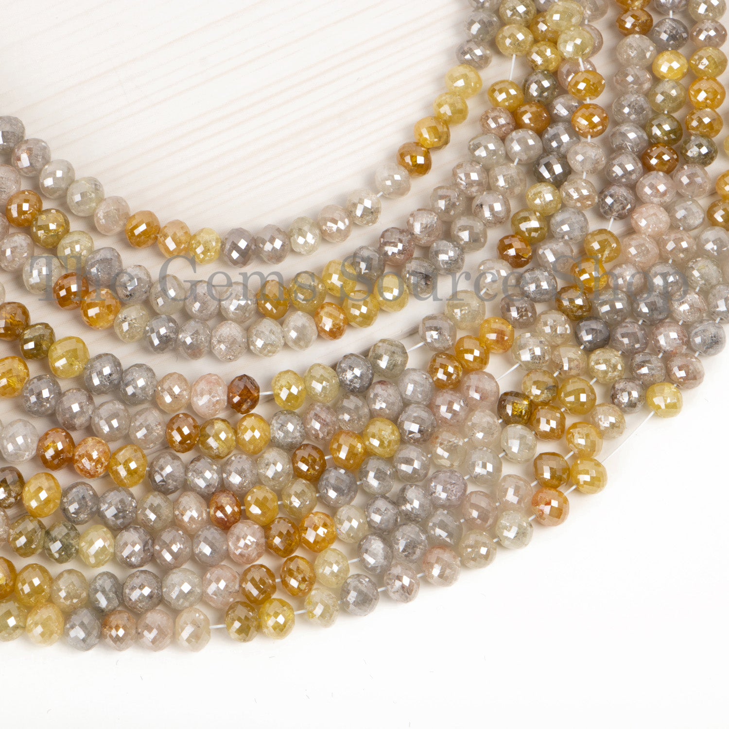 Top Quality Fancy Diamond Beads, Faceted Rondelle Beads, Diamond Rondelle, Natural Diamond Beads