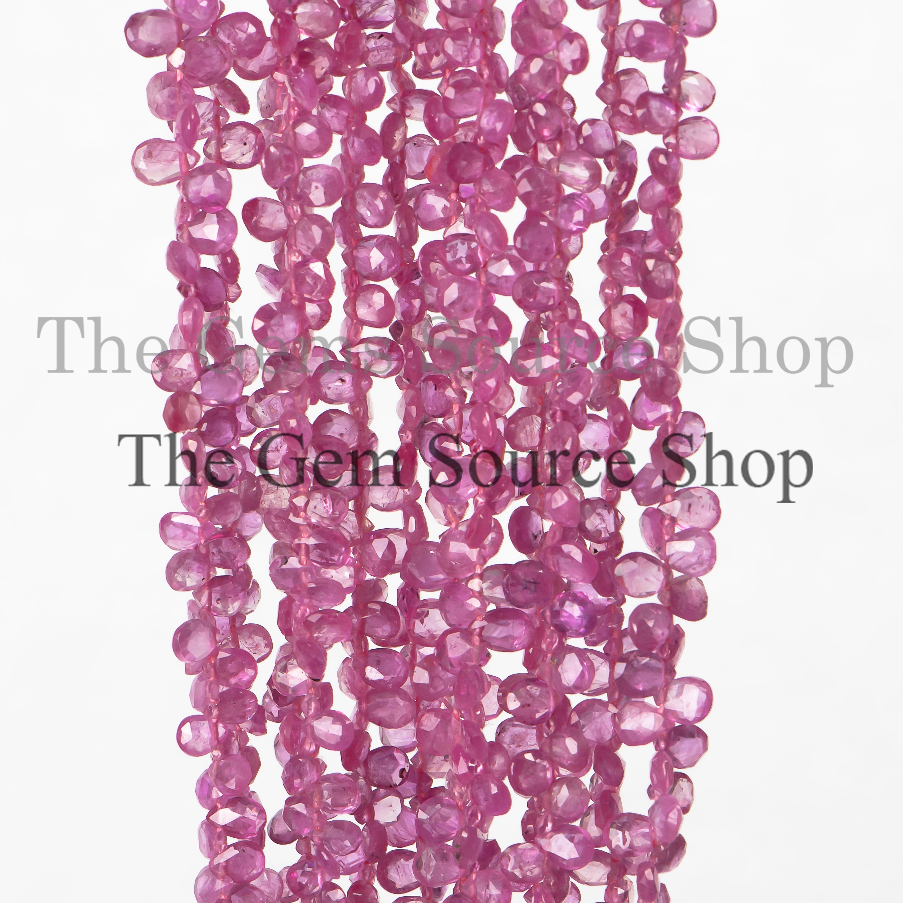 High Quality Burma Ruby Faceted Pear Shape Gemstone Natural Beads, Burma Ruby Faceted Beads, Burma Ruby Pear Shape Beads, Burma Ruby Beads