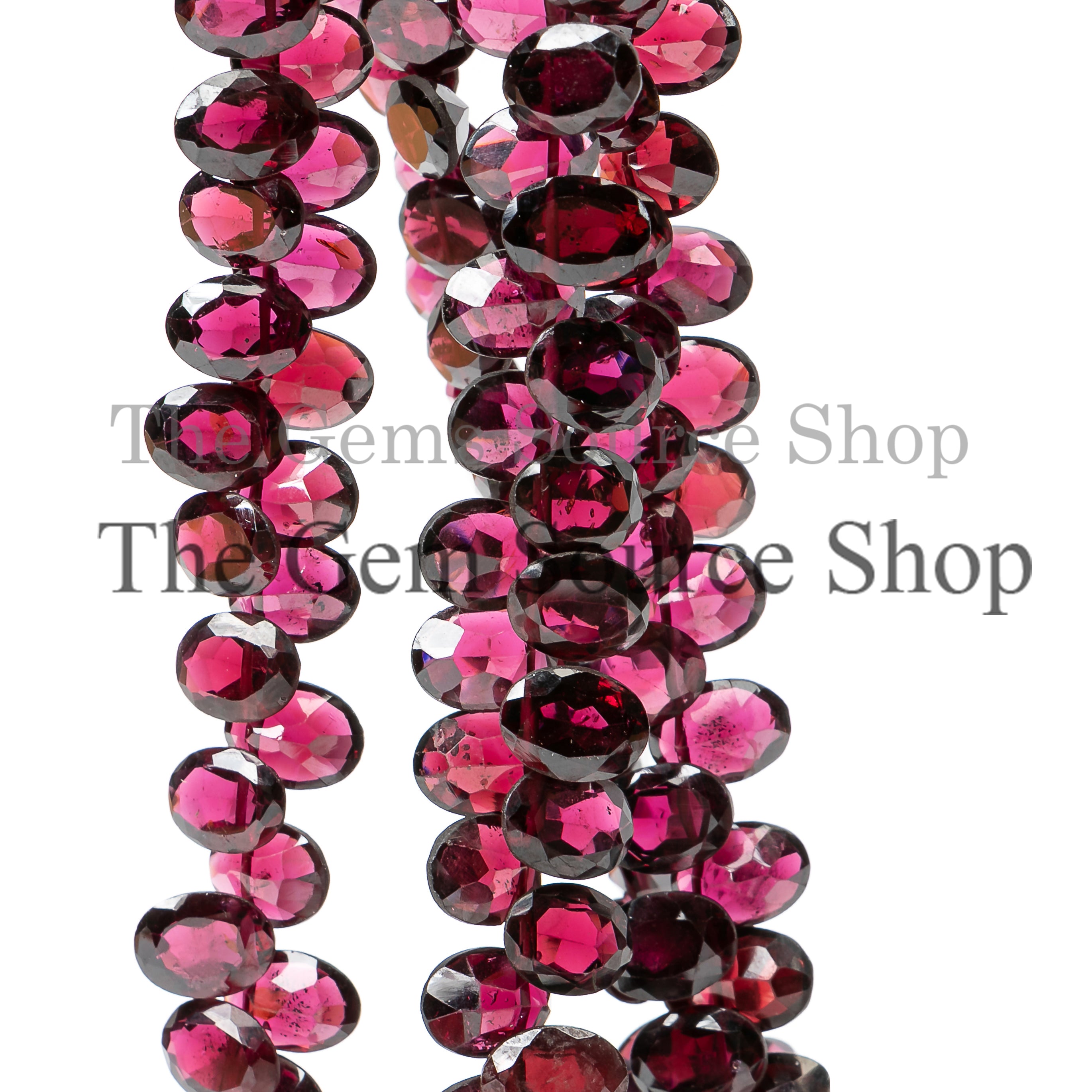 Rhodolite Garnet Faceted Oval Beads, Rhodolite Garnet Briollite Cut Oval Shape Beads, Rhodolite Garnet Beads, Rhodolite Garnet, Garnet Beads