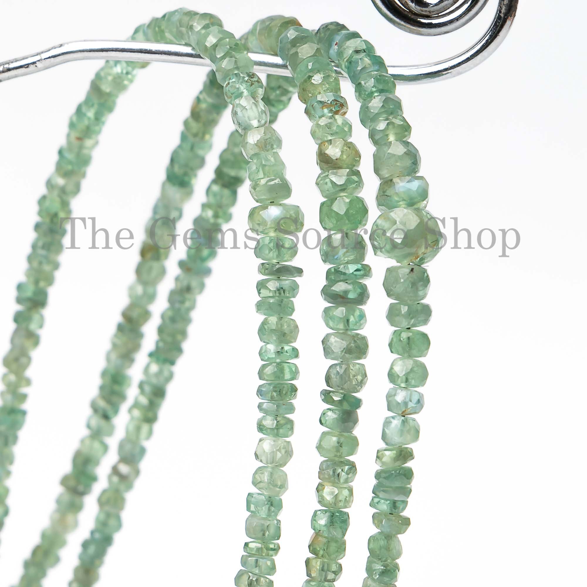 Extremely Alexandrite 2-4mm Faceted Rondelle Beads, AAA Quality Alexandrite Beads, Alexandrite Beads