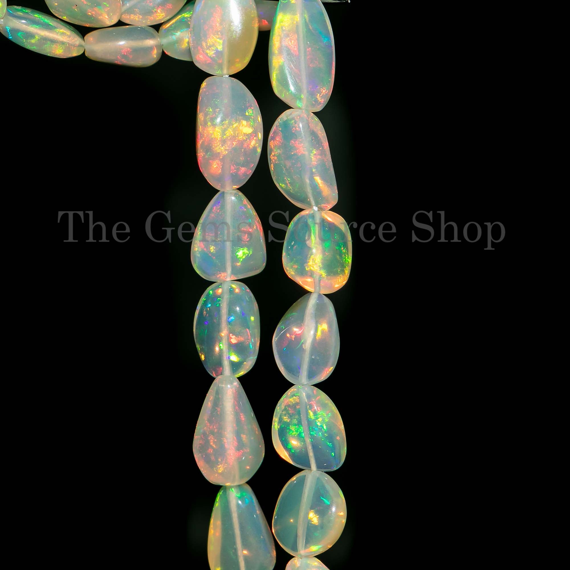 thiopian Opal Plain Nugget Beads, Natural Ethiopian Opal Beads, Ethiopian Opal Smooth Beads