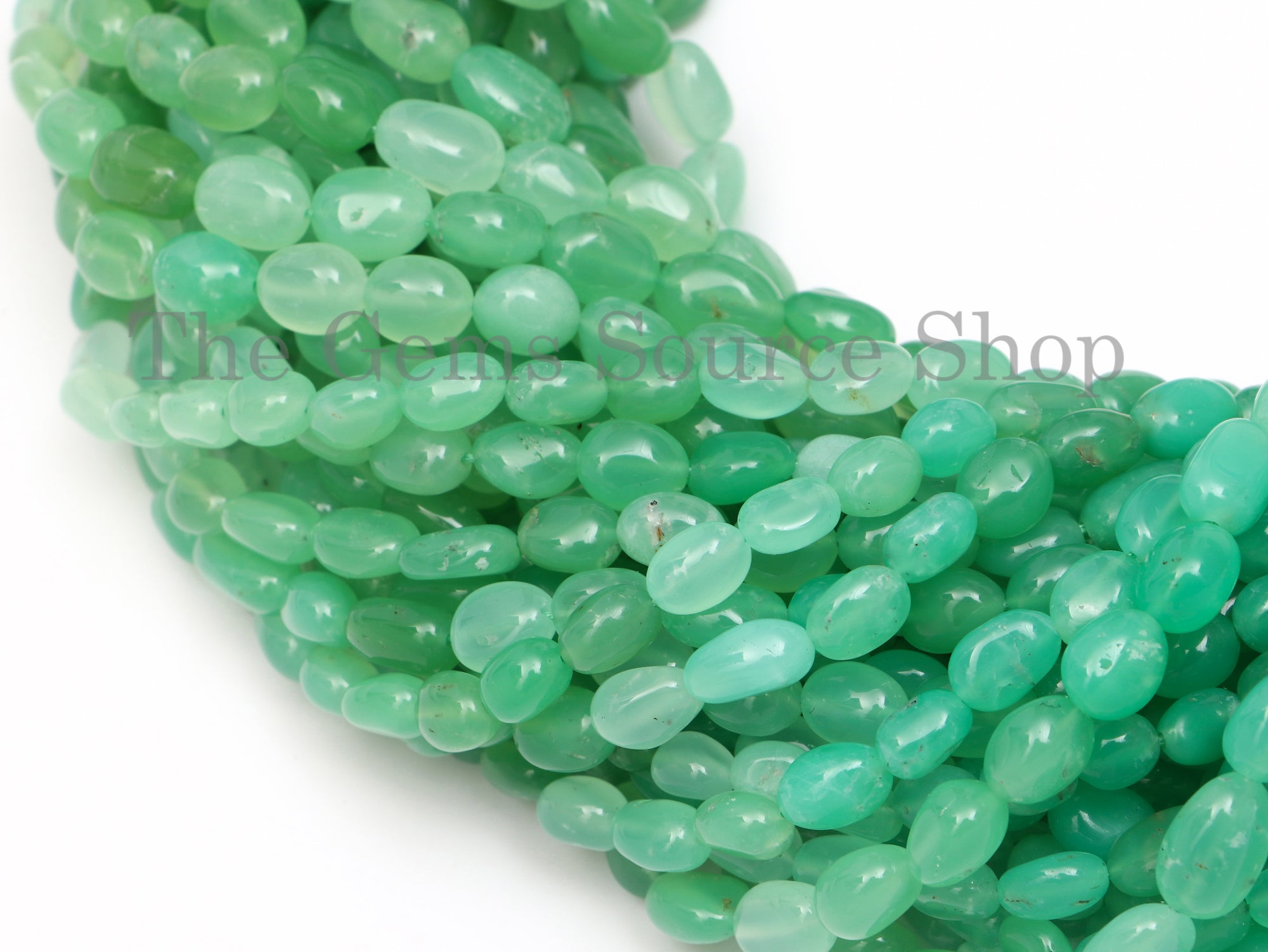 Natural Chrysoprase Beads