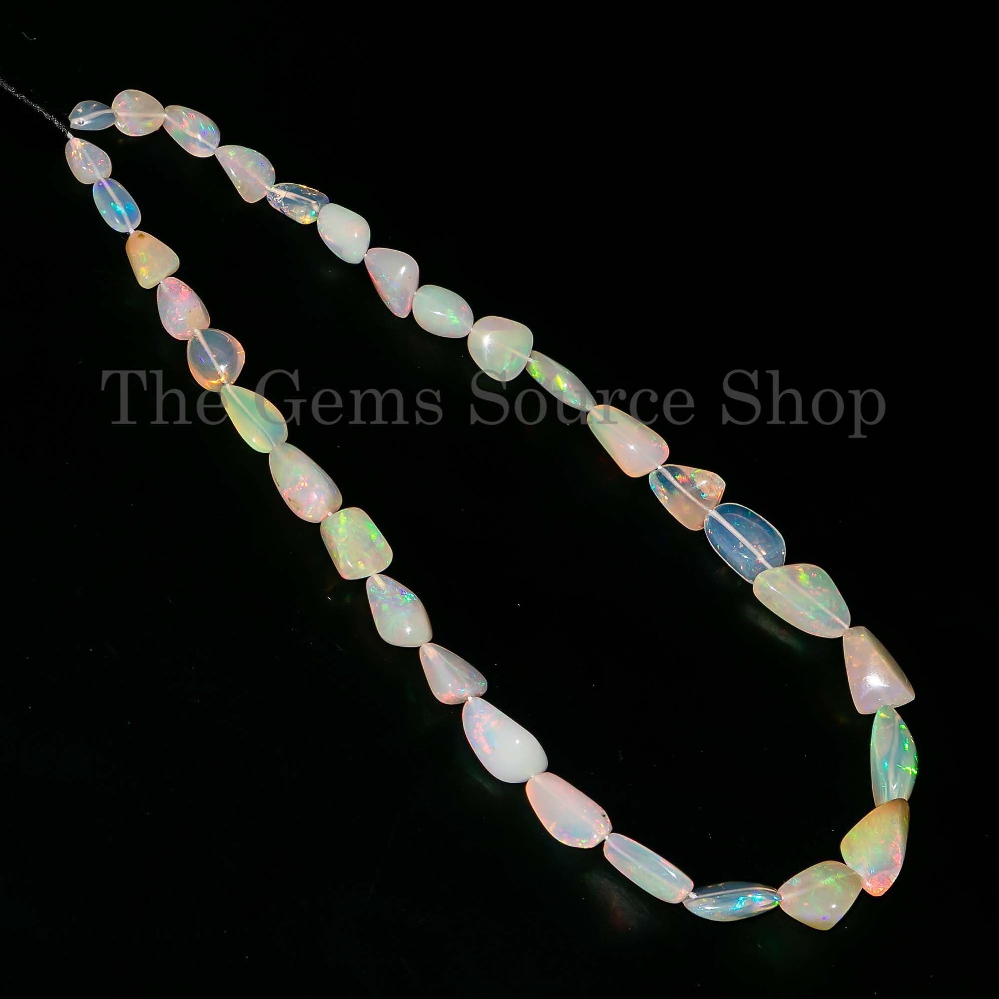 Ethiopian Opal Plain Nugget Beads, Ethiopian Opal Beads, Opal Beads, Ethiopian Opal Gemstone