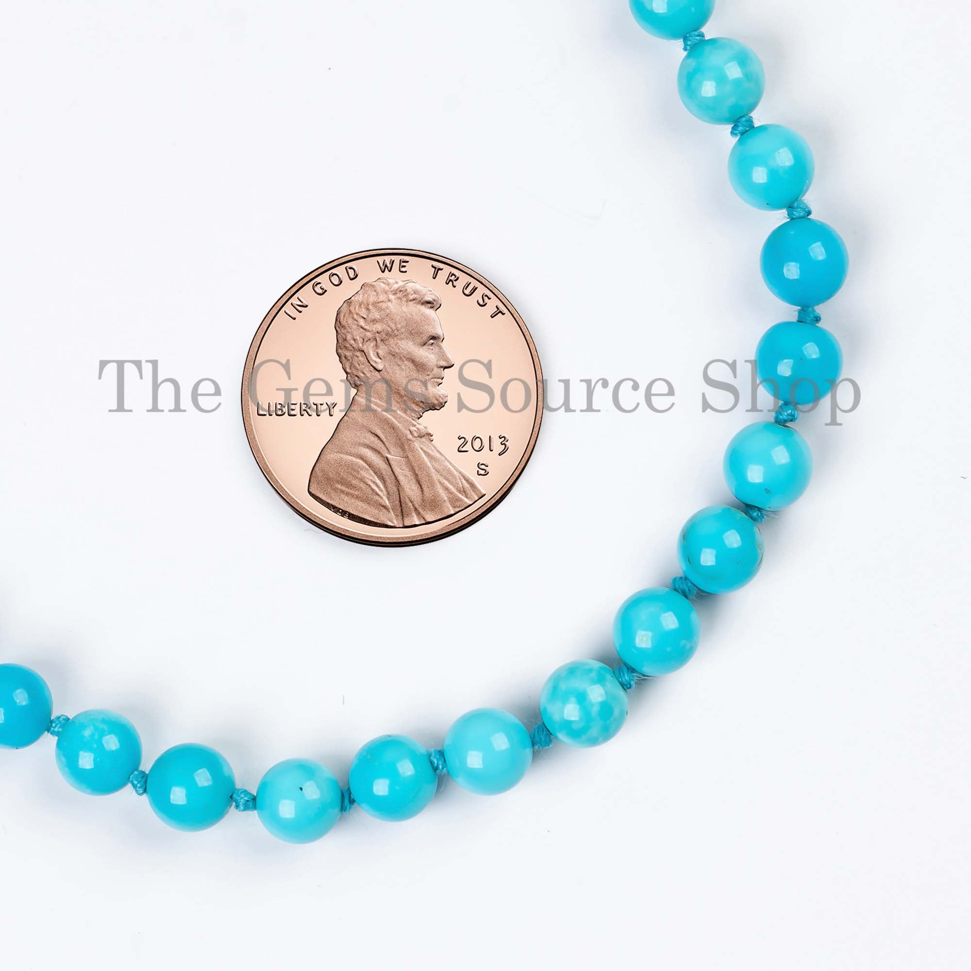 Turquoise Smooth Round Beads, AAA Quality Turquoise Round Beads, Plain Turquoise Beads