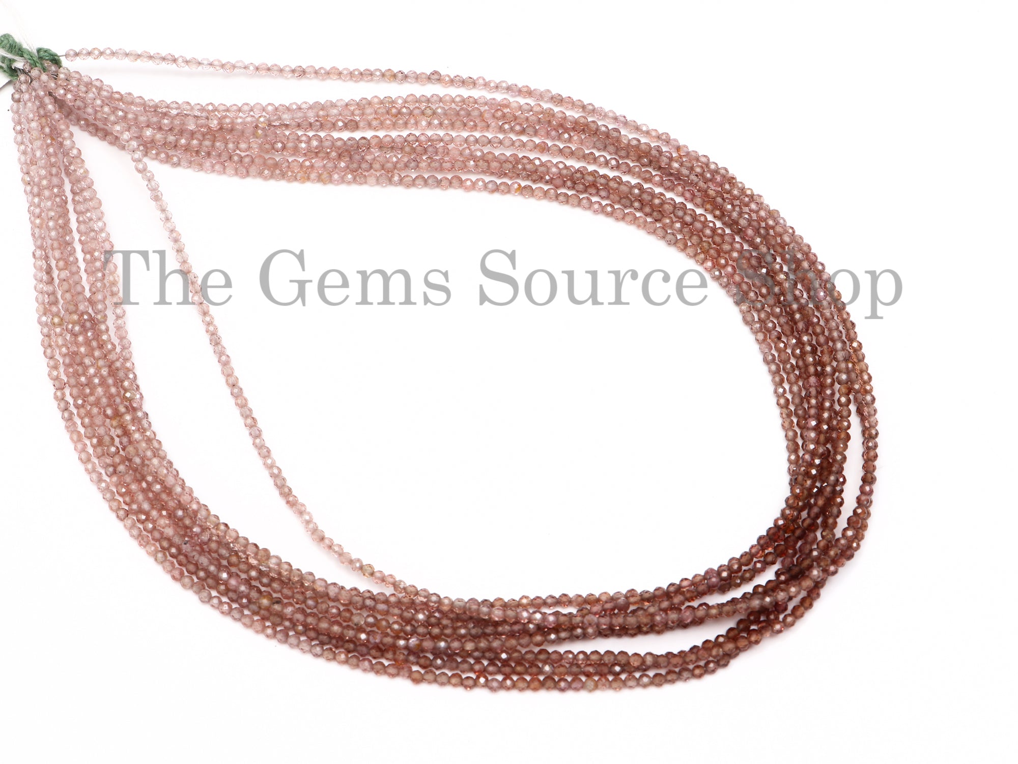 Shaded Light Brown Spinel Beads, Brown Spinel Faceted Beads, Brown Spinel Rondelle Beads, Brown Spinel Gemstone Beads