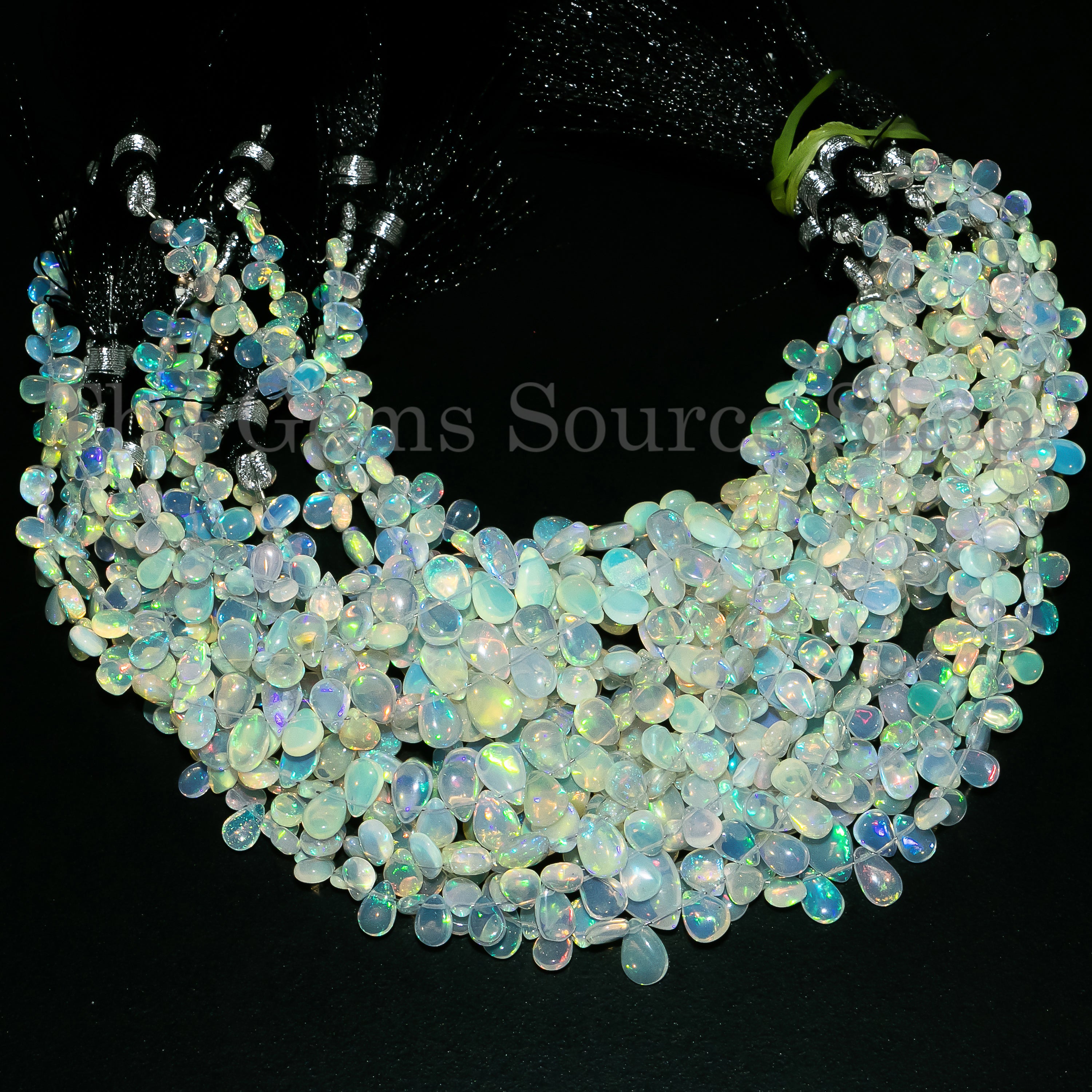Natural Ethiopian Opal 3x5-6x10MM Pear Beads, Ethiopian Opal Pear Beads, Top Quality Opal Beads,Opal Smooth Pear Beads, Ethiopian Opal Beads