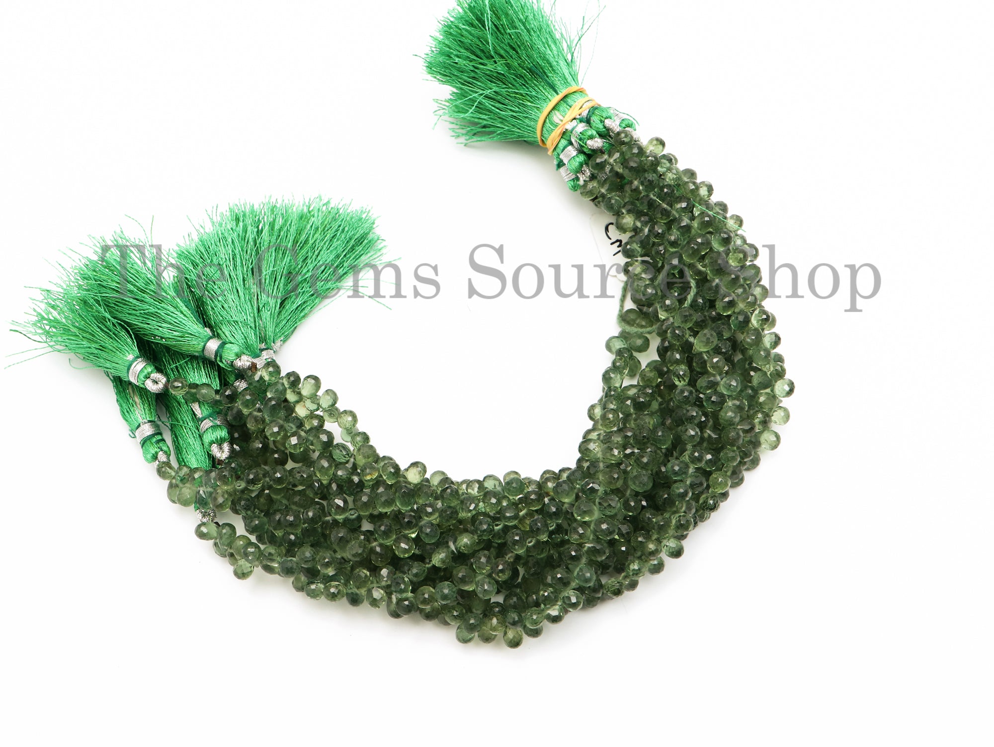 Green Apatite Beads, Apatite Drops Shape Beads, Apatite Faceted Beads, Apatite Gemstone Beads