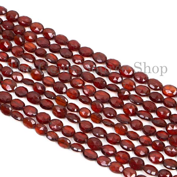 Faceted Oval gemstone