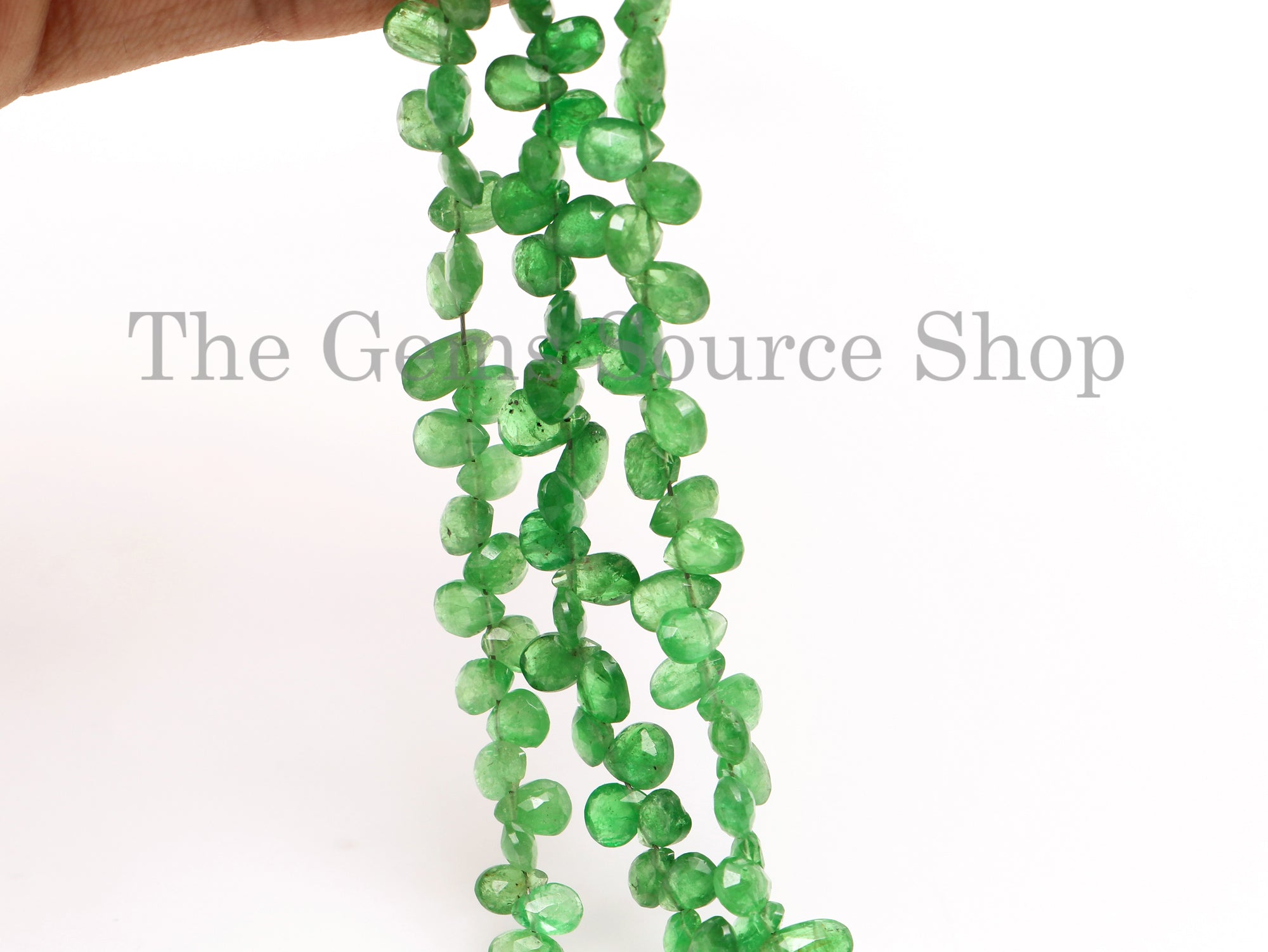 Top Quality Tsavorite Beads, Tsavorite Pear Shape Beads, Tsavorite Faceted Beads, Tsavorite Gemstone Beads