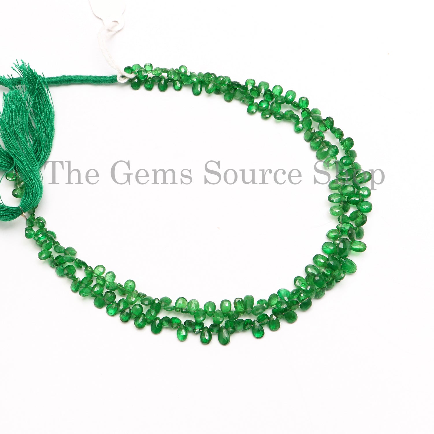 Top Quality Tsavorite Faceted Pear Shape Beads