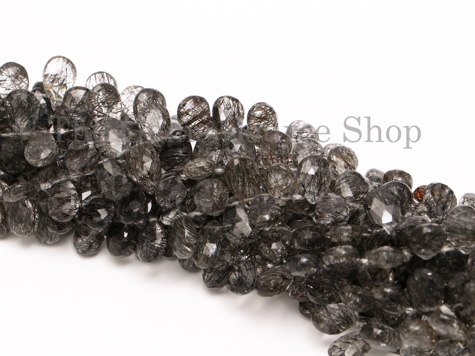 Rutile Gemstone Beads Strand