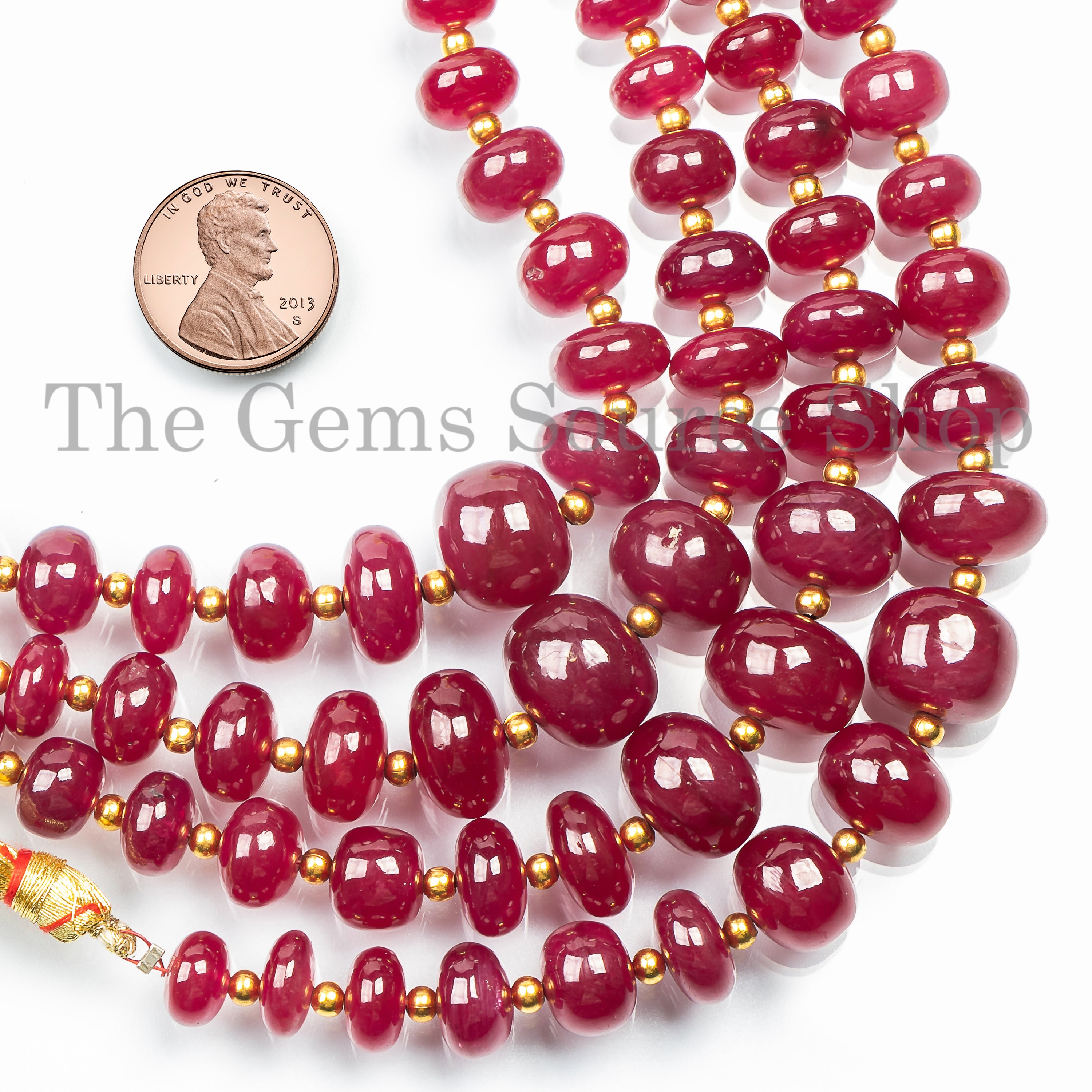 Top Quality Ruby Smooth Beads, 8-14mm Ruby Plain Rondelle Beads, Smooth Rondelle Beads, Ruby Gemstone Beads, Jewelry Making Beads