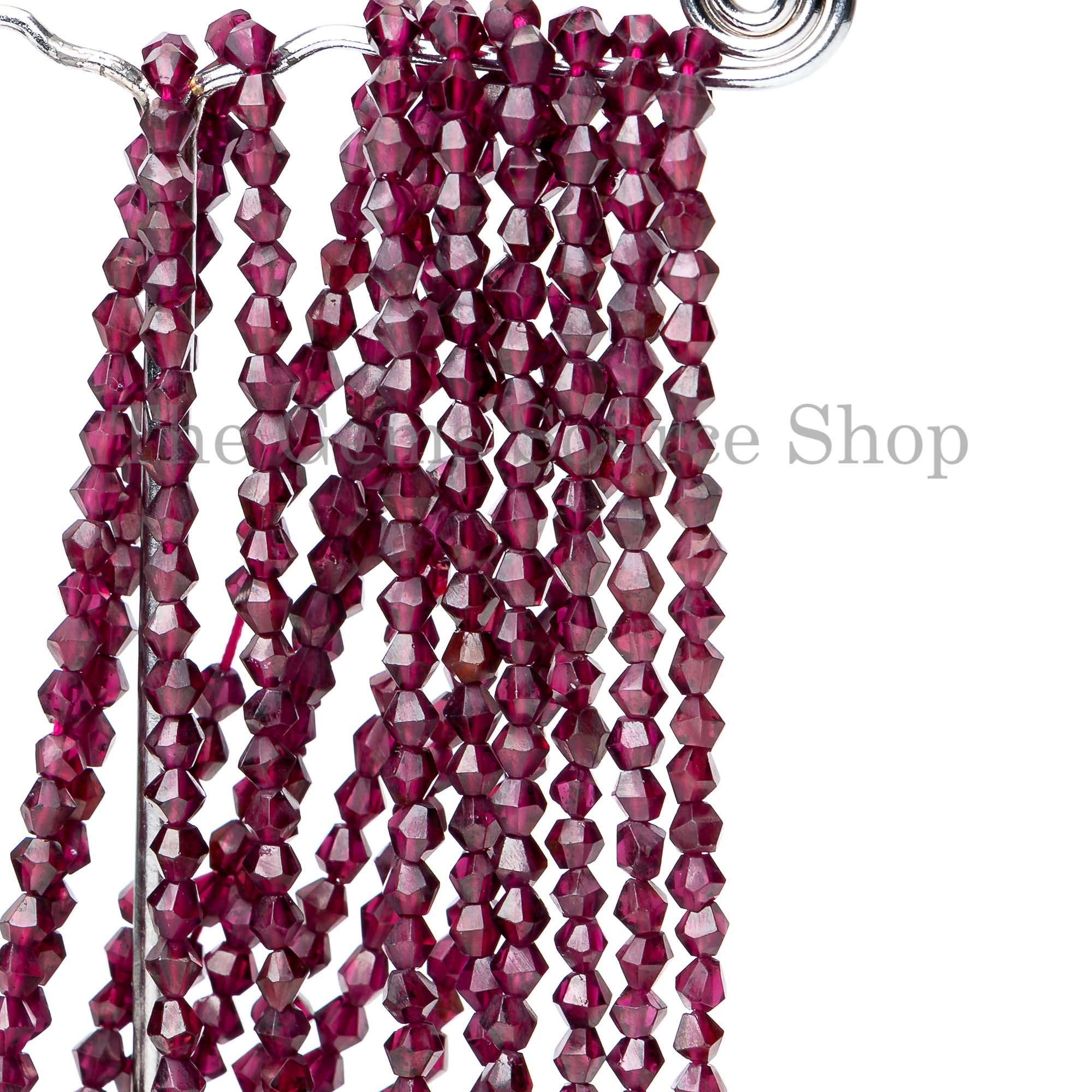 Rhodolite Garnet Faceted Fancy Shape Beads, Rhodolite Garnet Faceted Beads, Garnet Beads