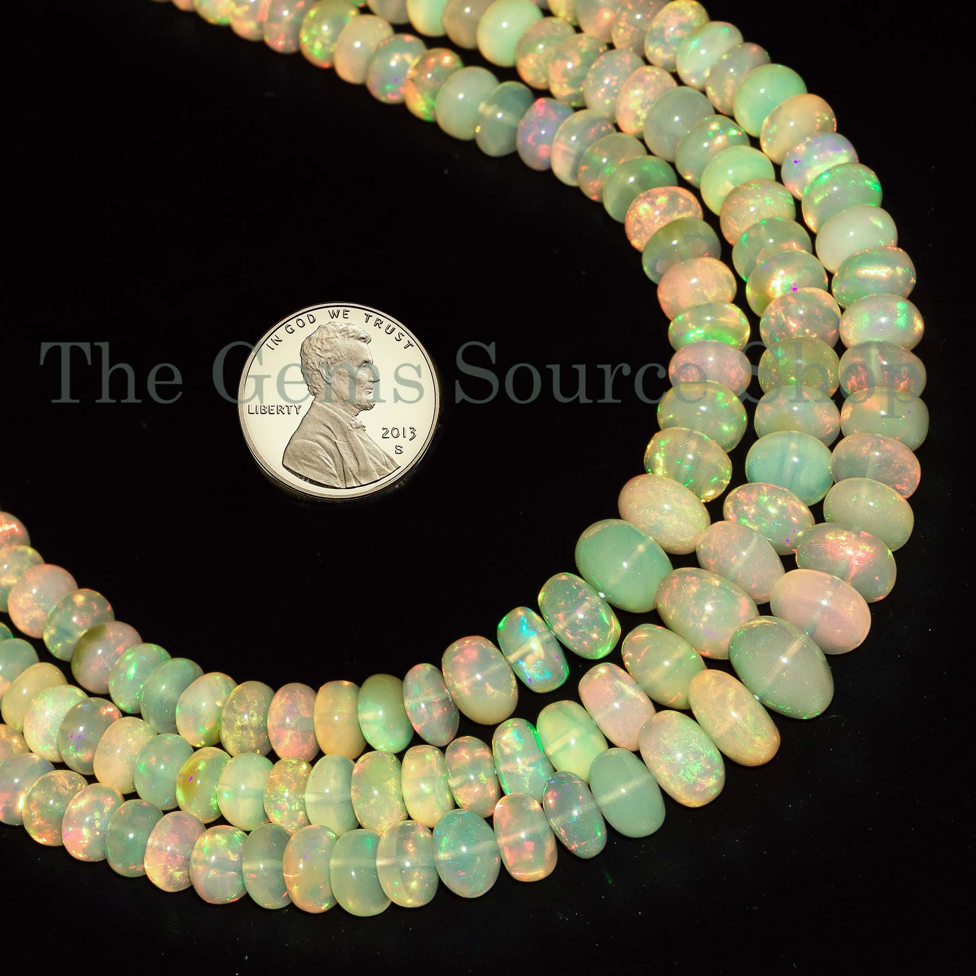 4.5-8 mm Natural Ethiopian Opal Necklace, Top Quality Ethiopian Opal Gemstone, Opal Beaded Necklace, Rondelle Necklace, Opal Necklace Beads