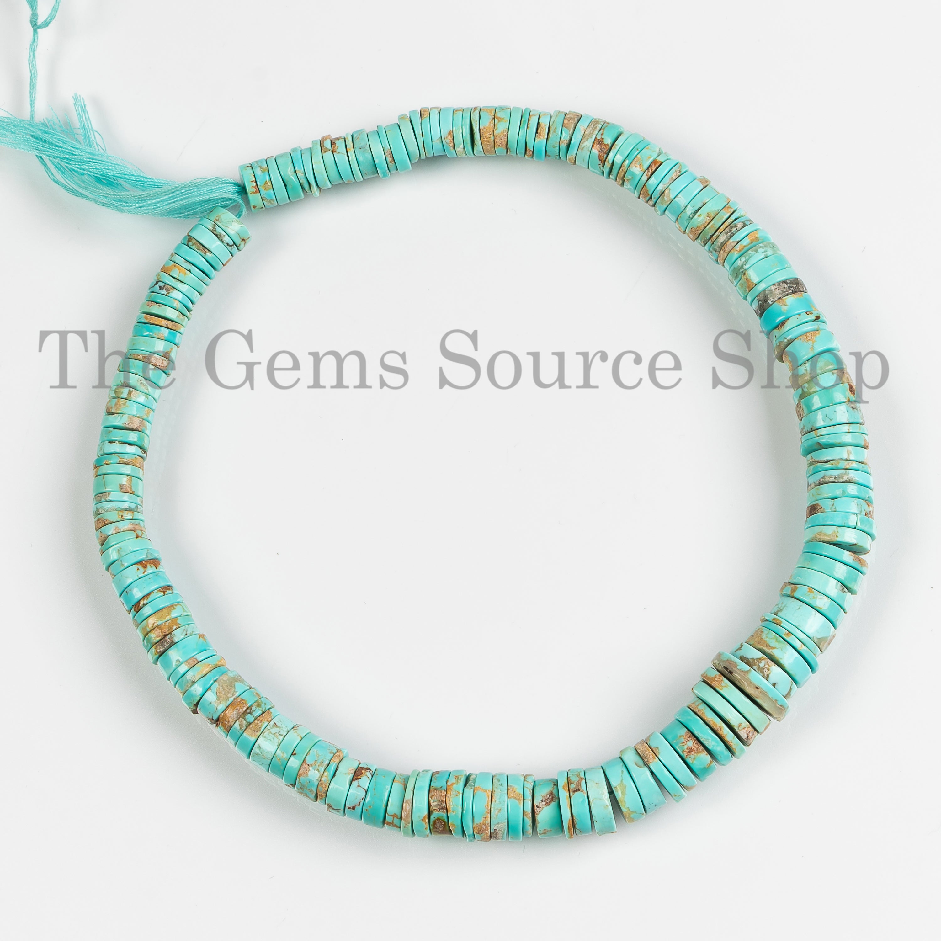 Turquoise Tyre Shape Beads, Turquoise Plain Beads, 8.5-14mm Turquoise Beads, Turquoise Tyre Beads, Tyre Beads, Smooth Turquoise Beads