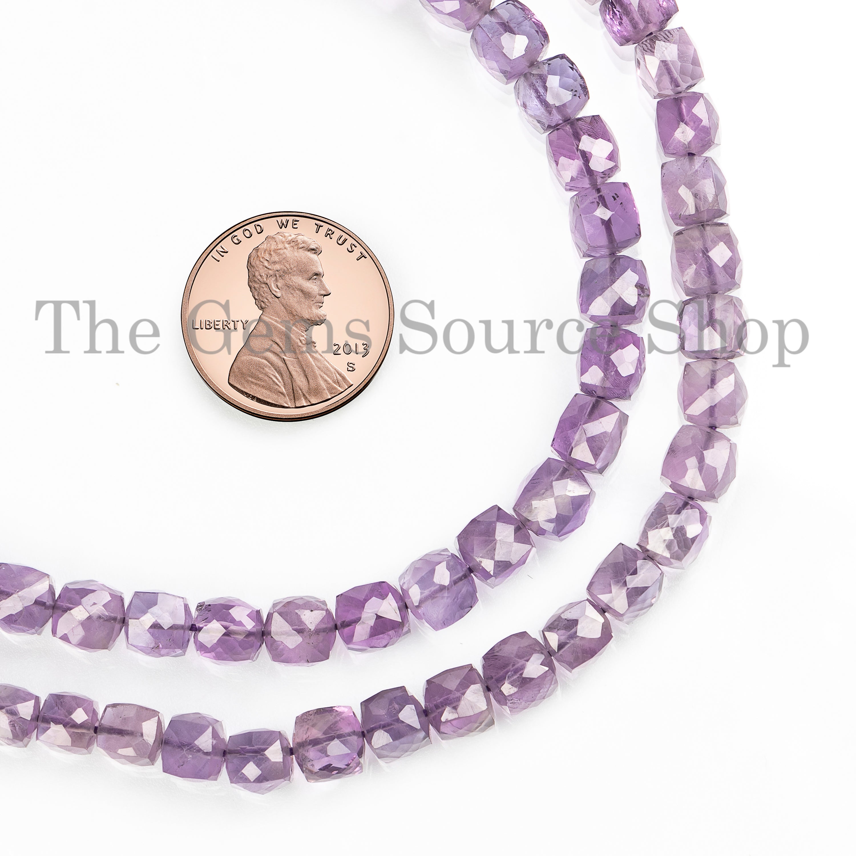 4.5-6.5mm Amethyst Faceted Box Shape Beads, Amethyst Beads, Amethyst Cube Beads, Amethyst Faceted Beads, Gemstone Beads Briolettes