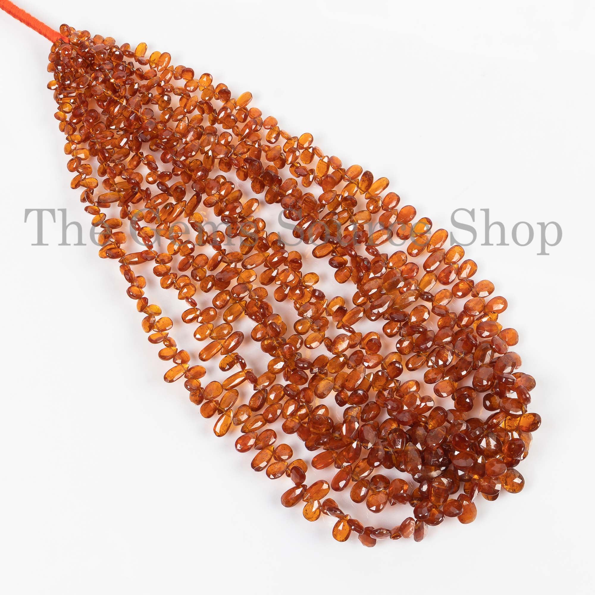 Orange Kyanite Faceted Pear Briolette, Kyanite Beads, 3.5x5-6.5x10.5mm Orange Kyanite Beads, Faceted Pear Beads, Kyanite Pear Beads