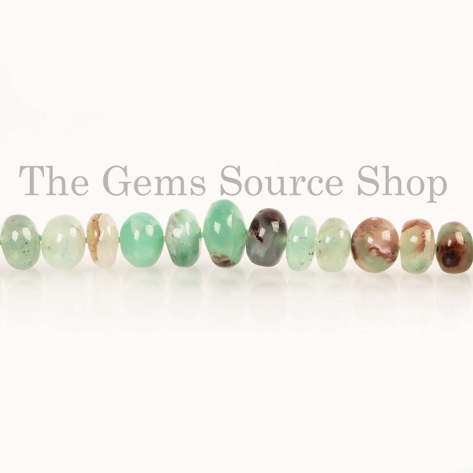Aqua Chalcedony Smooth Rondelle Beads, 8.5-13mm Aqua Chalcedony Beads, Rondelle Beads, Aqua Chalcedony Beads, Jewelry making Beads