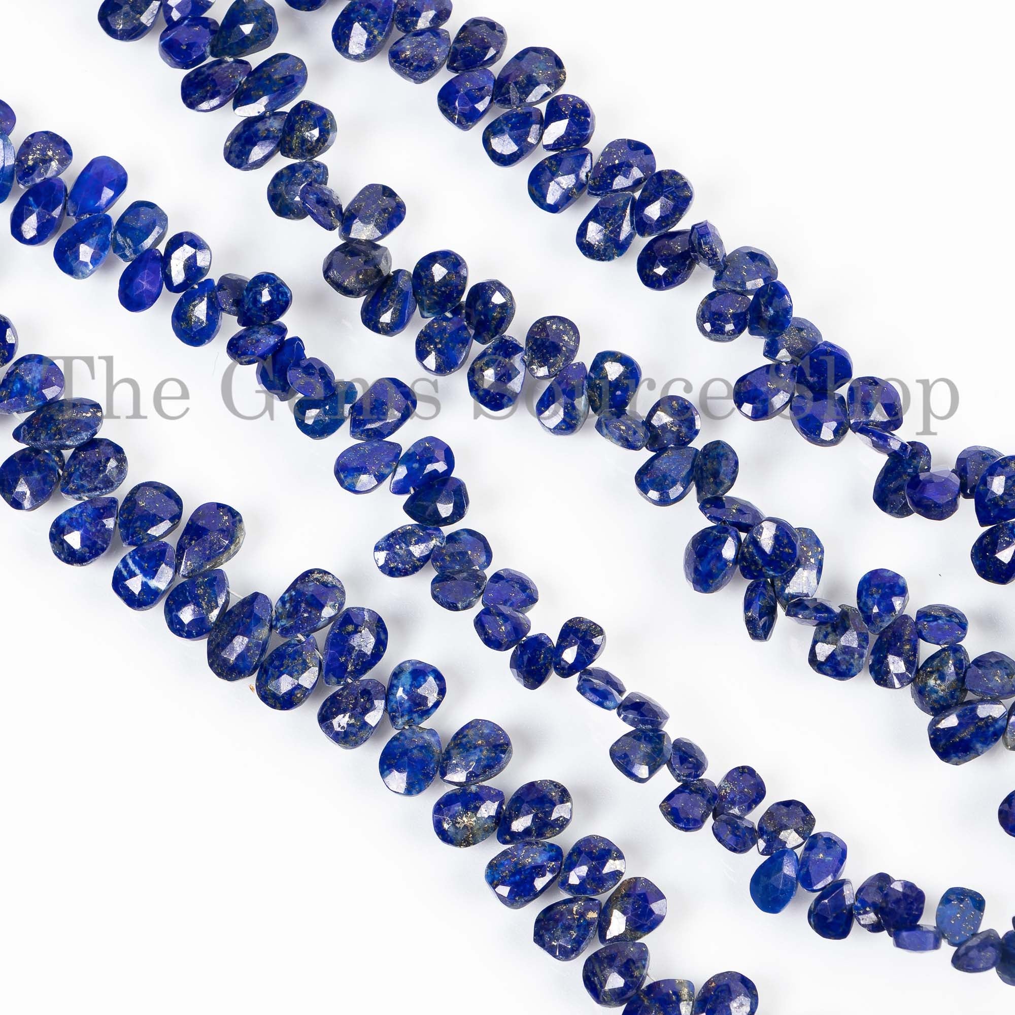 Pear Briolette Lapis Lazuli 