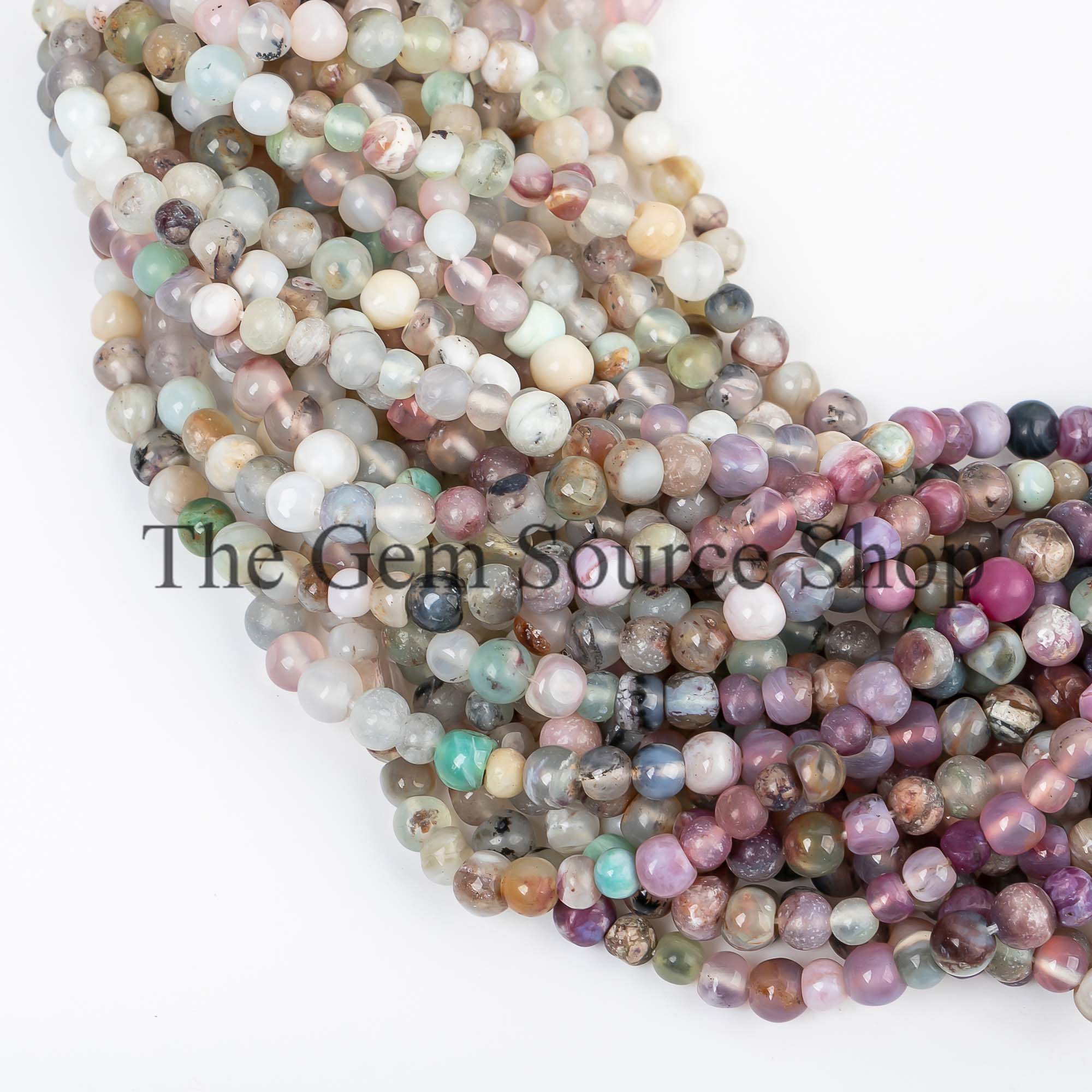 Disco Opal Beads, Disco Opal Smooth Round Beads, Disco Opal Plain Beads, Wholesale Beads